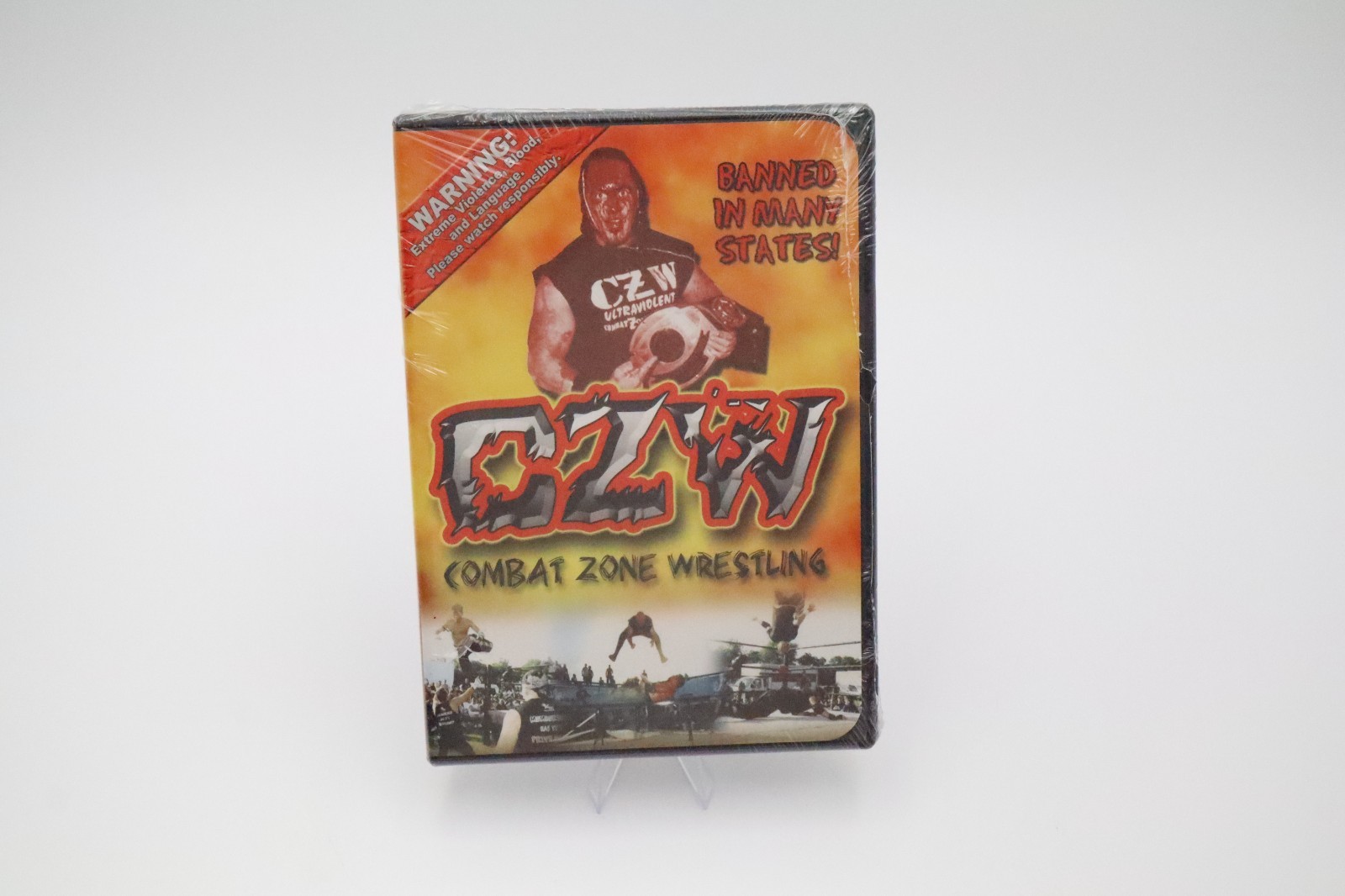 CZW Combat Zone Wrestling DVD Banned In Many States Extreme Sealed New