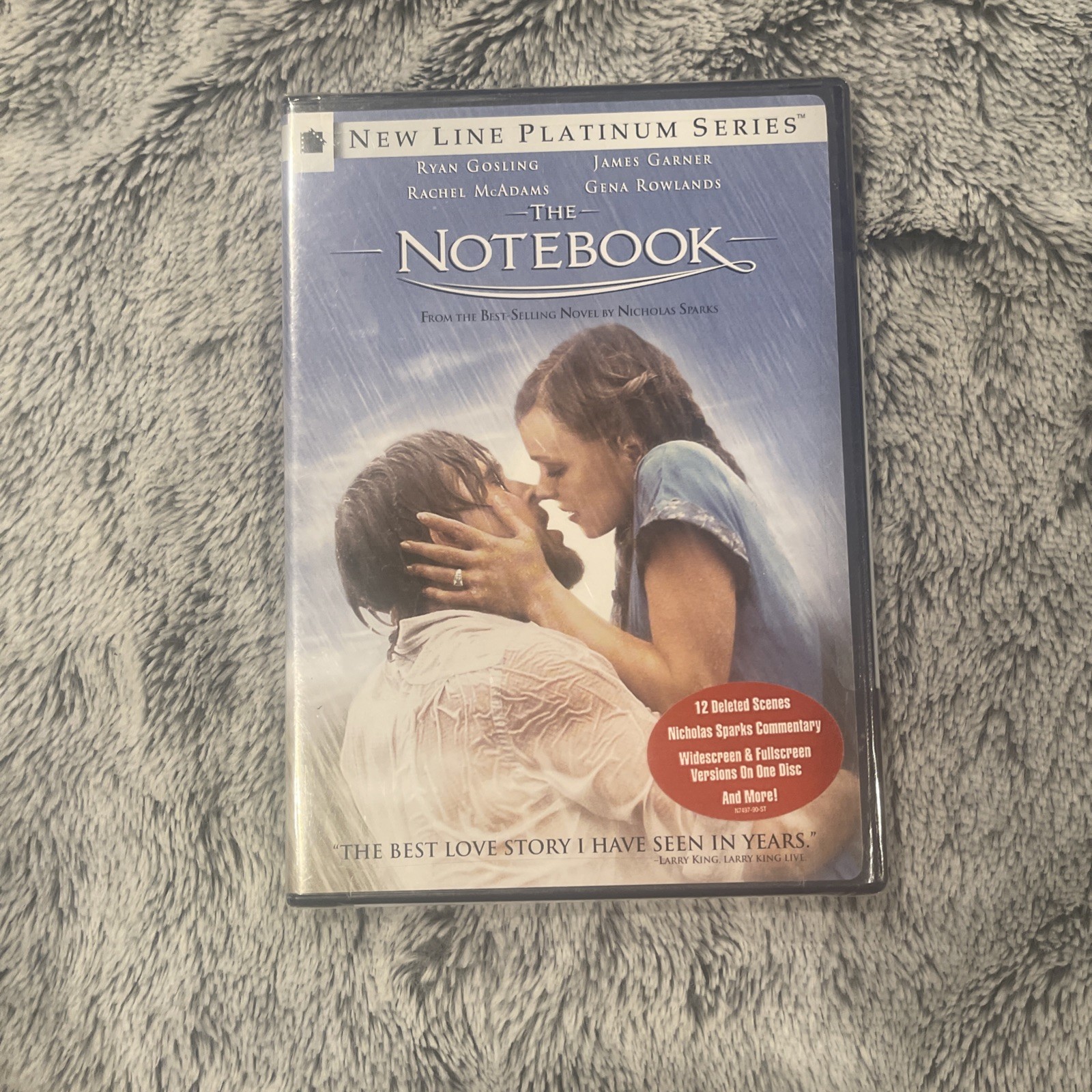 The Notebook DVD Ryan Gosling NEW