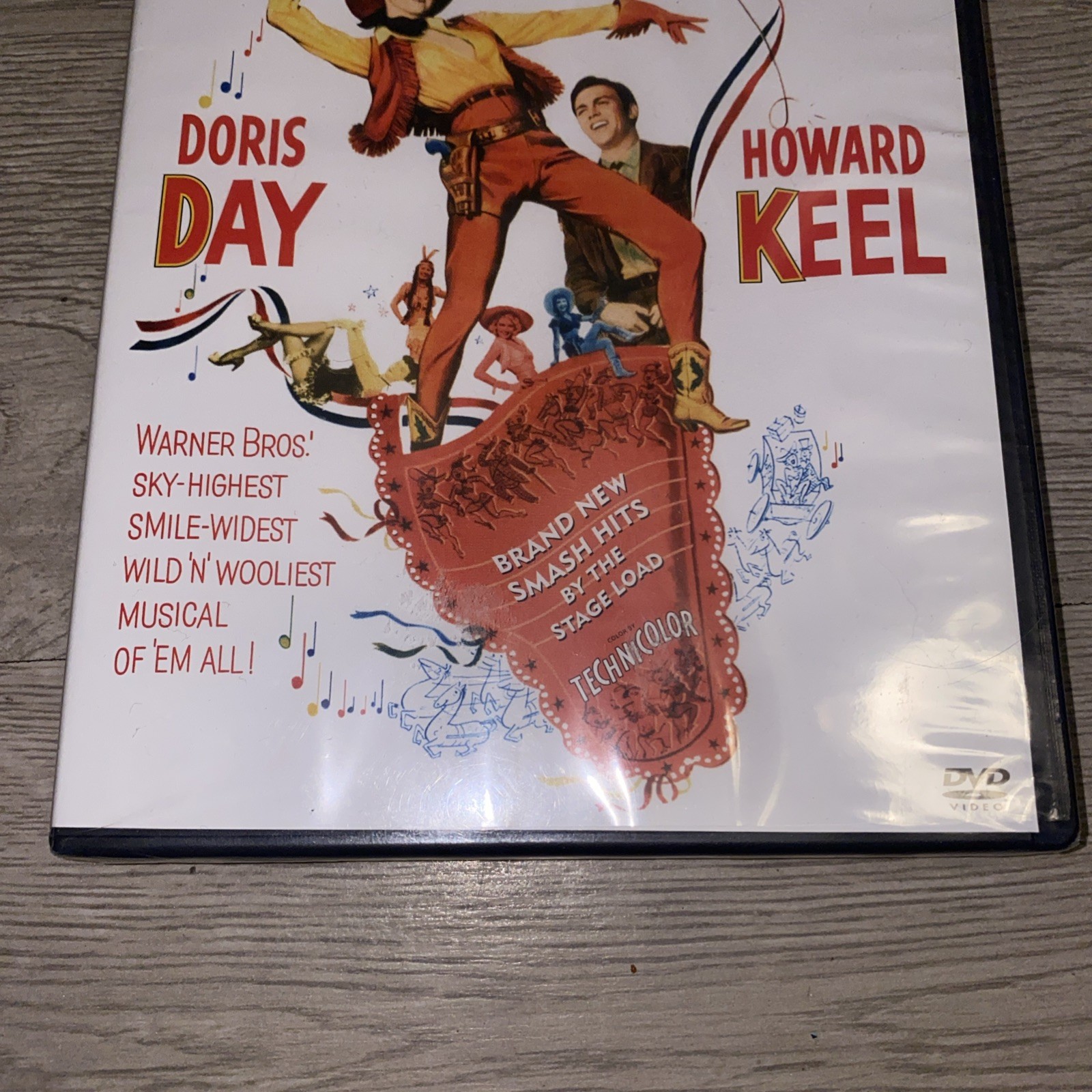 NEW Calamity Jane DVD 1953 Doris Day Howard Keel Musical