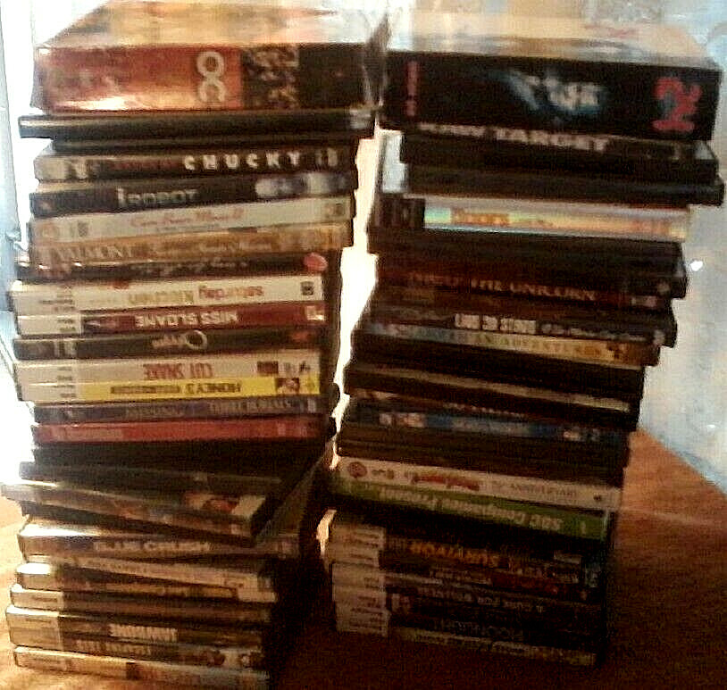 56 DVDs Large Lot Eclectic Assortment $$ 20.00 $$