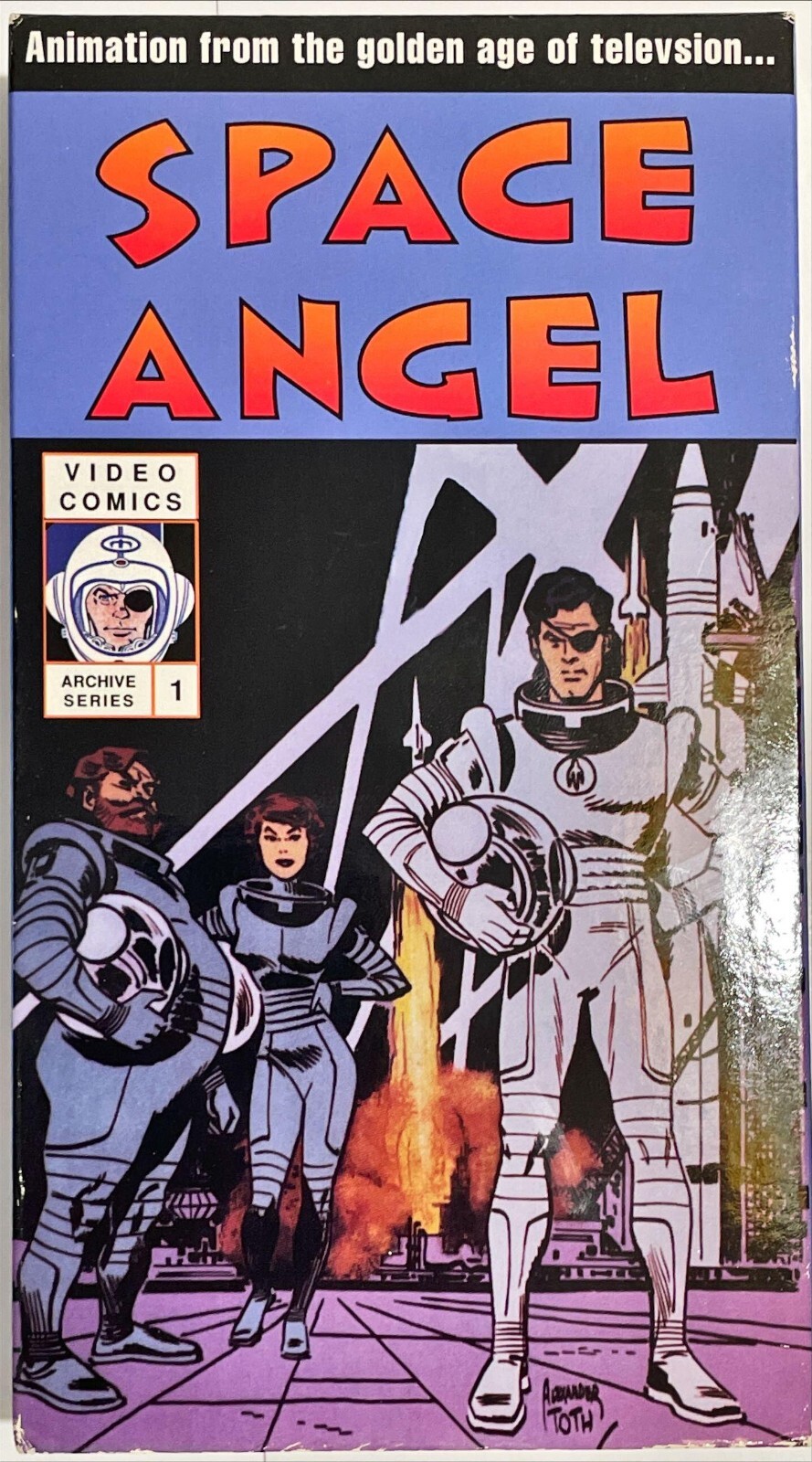 Space Angel Series 1 [ VHS 1991 ] Video Comics – Cambria Studios