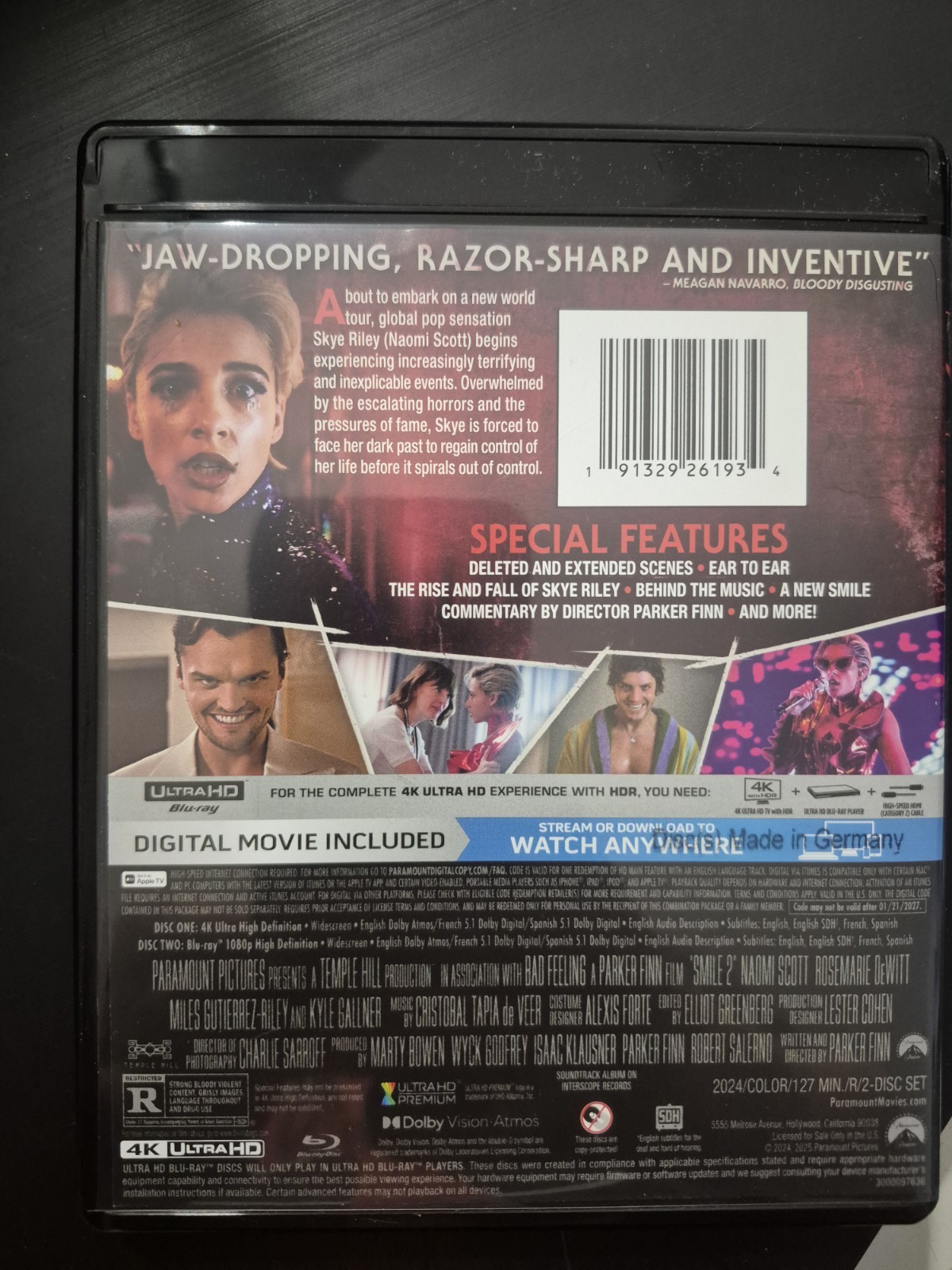 Smile 2 4K UHD Blu-Ray