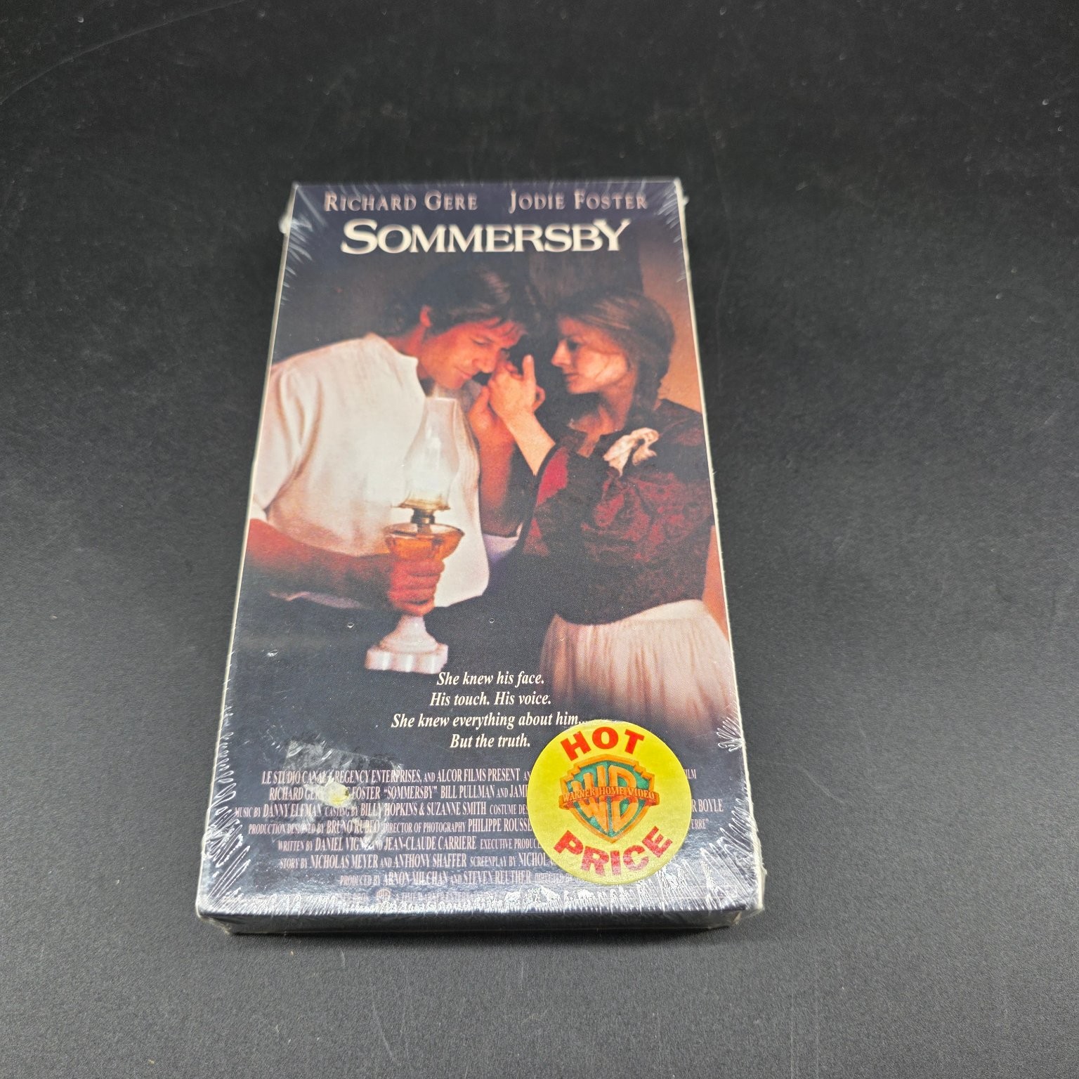 Sommersby VHS 1993 Romance Drama Richard Gere Jodie Foster Warner Home Video