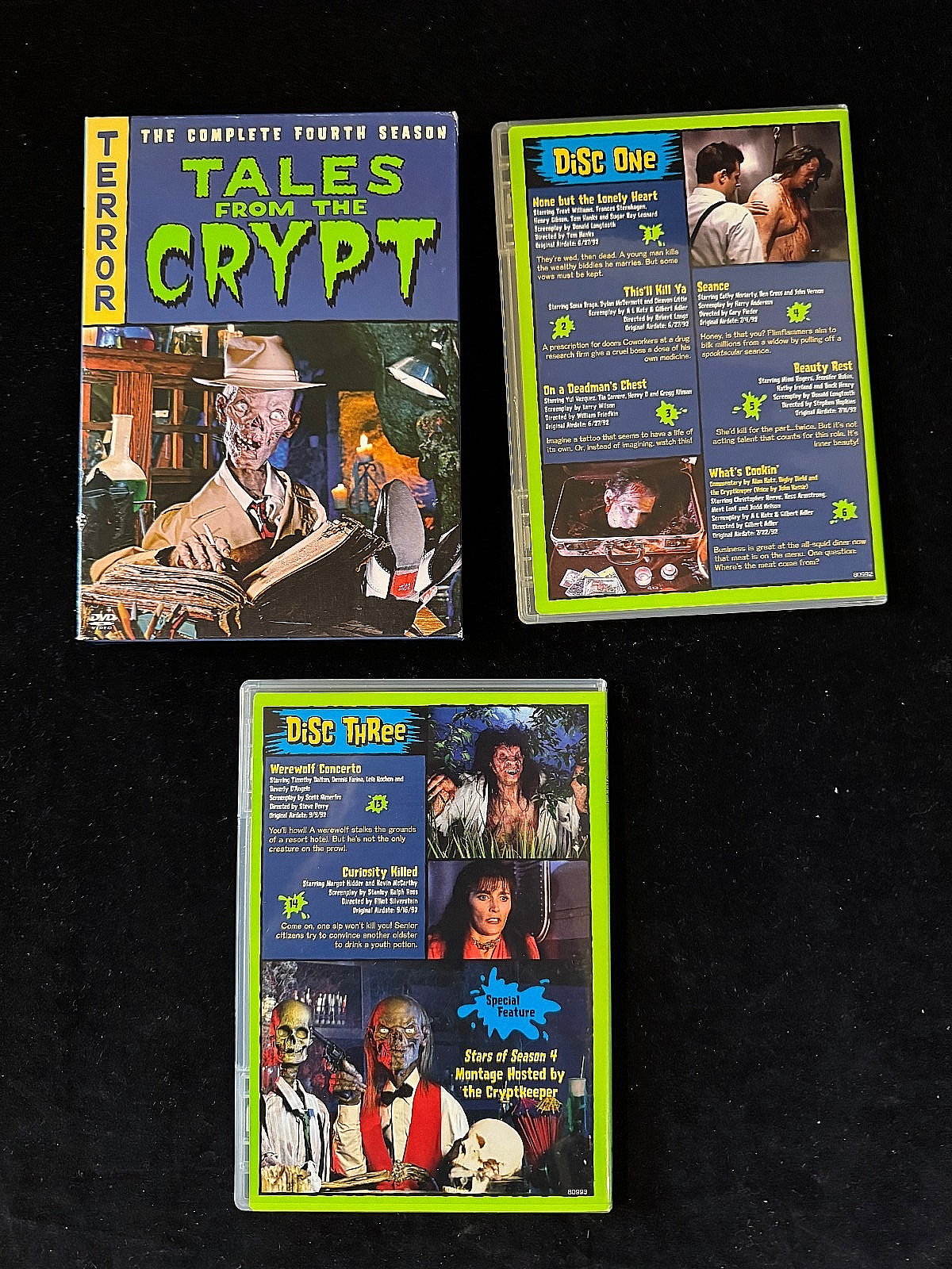 Tales from the Crypt: The Complete Fourth Season DVD Monsters Horror