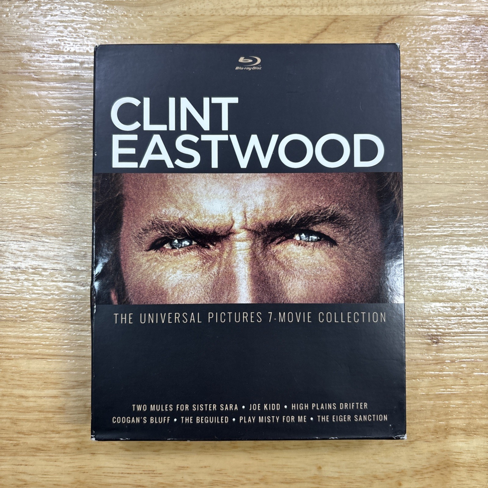 Clint Eastwood: the Universal Pictures 7-Movie Collection (Blu-ray, 2015, 7 Disc