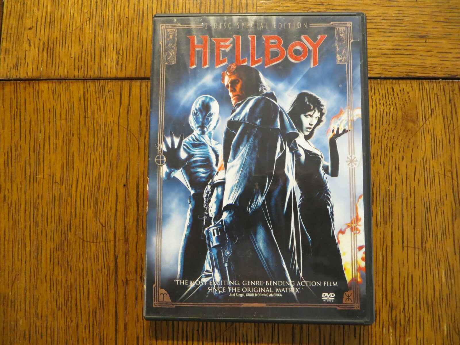 Hellboy – Ron Perlman, Doug Jones, Selma Blair – 2004 – 2-Discs DVD VERY GOOD!
