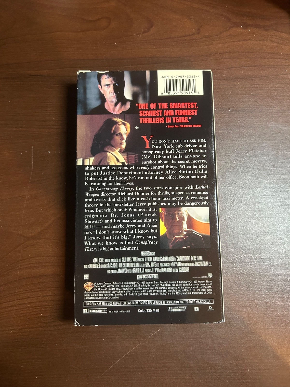 Conspiracy Theory (VHS, 1997)