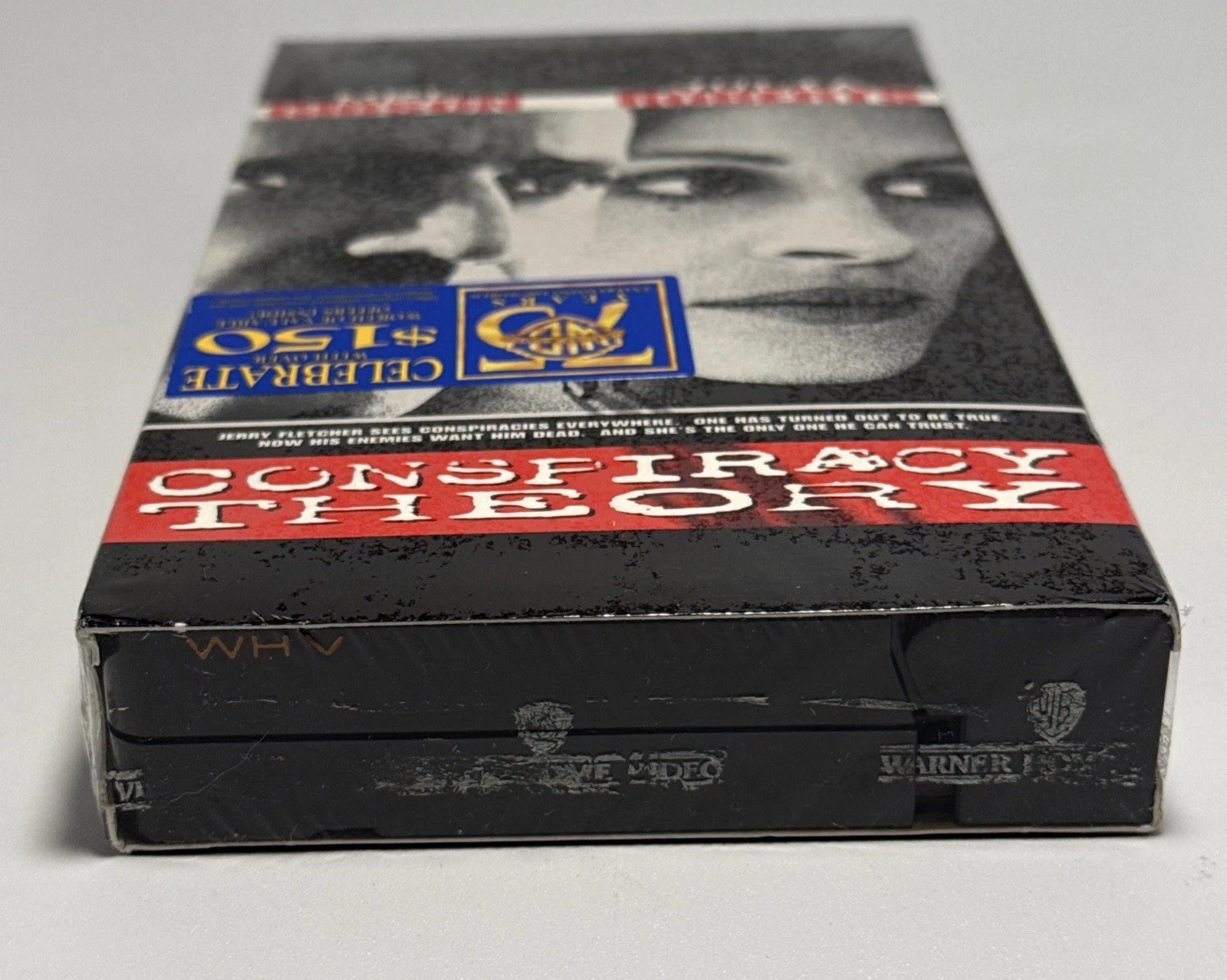 Conspiracy Theory VHS 1997 Factory Sealed Mel Gibson Julia Roberts Warner Bros