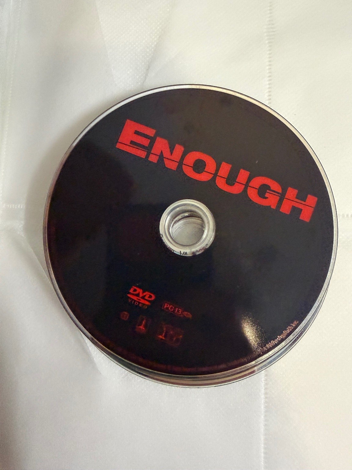 Enough DVD 2002 Jennifer Lopez Thriller Michael Apted Movie
