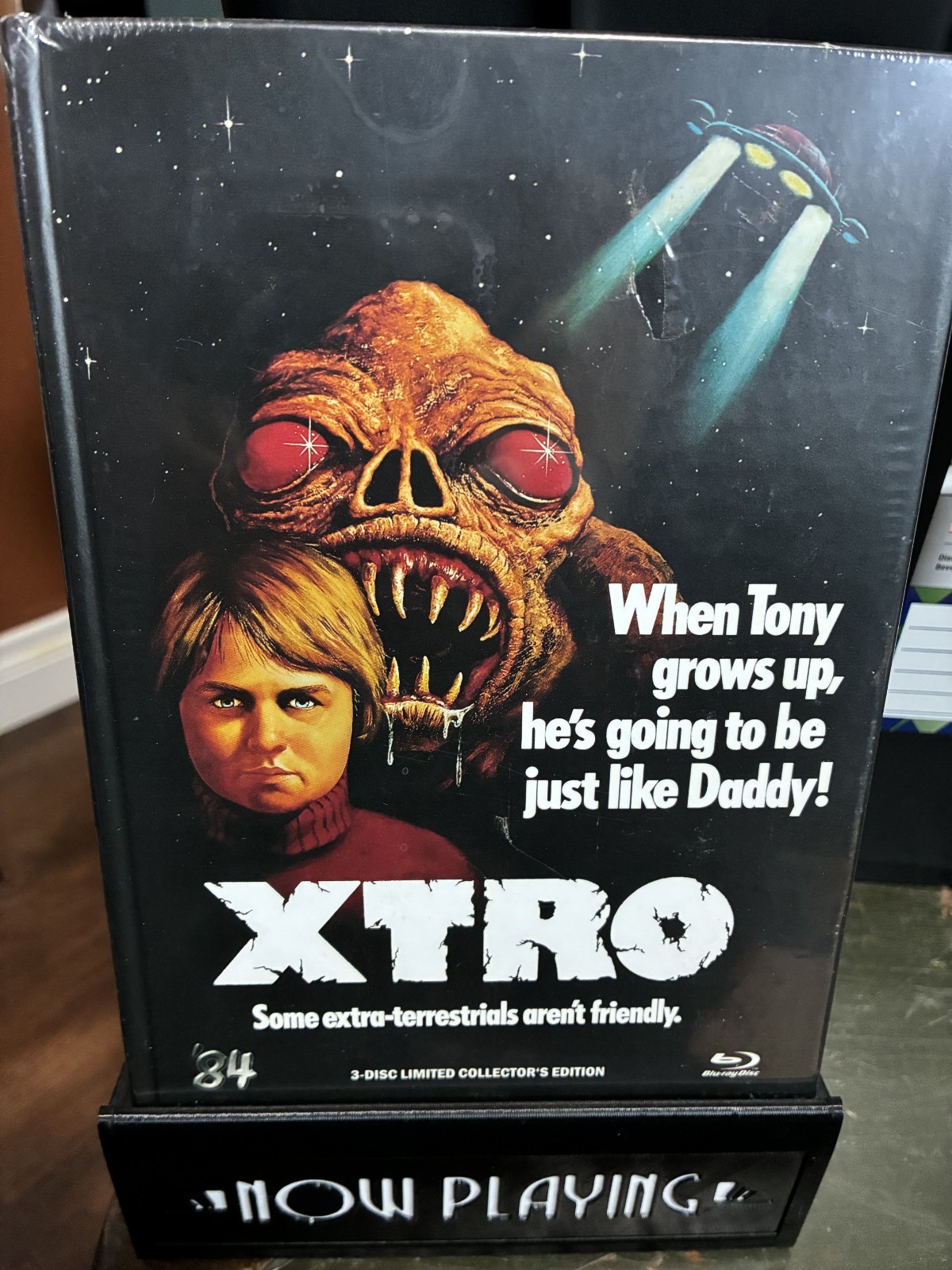 Xtro Mediabook Blu Ray Region B OOP New 84 Entertainment (No English) #99/111