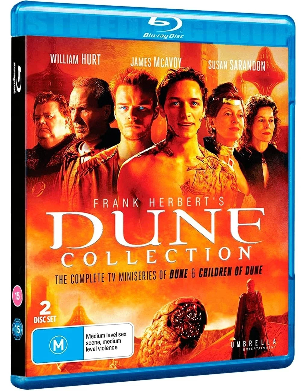 Frank Herbert’s Dune Collection: The Complete TV Miniseries [Region Free] – New
