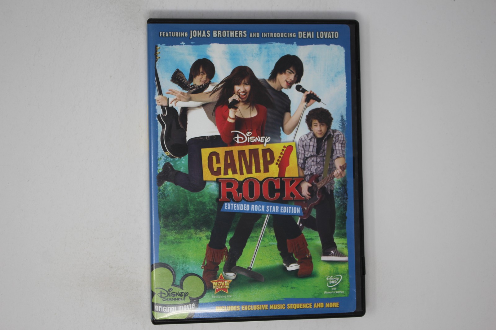 Camp Rock Extended Rock Star Edition DVD Disney Movie