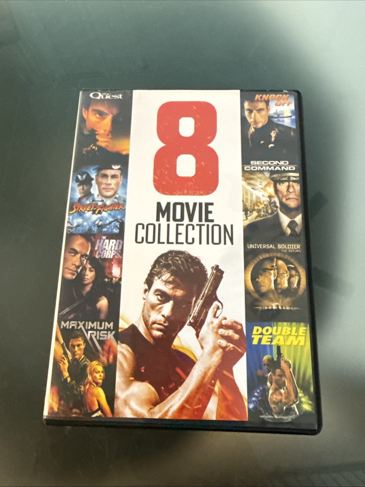 JEAN CLAUDE VAN DAMME – 8 MOVIE COLLECTION 3-disc dvd set.