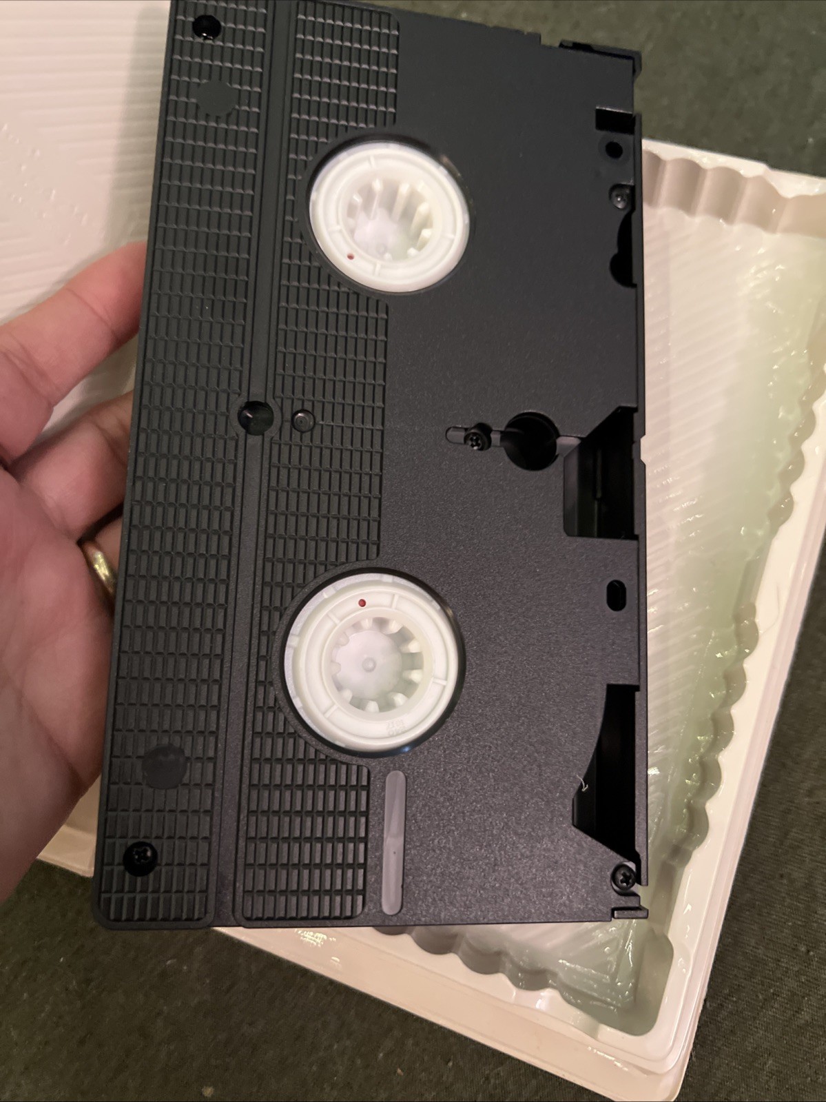 The Adventures of Pinocchio VHS tape hologram cover, Martin Landau Clamshell ￼