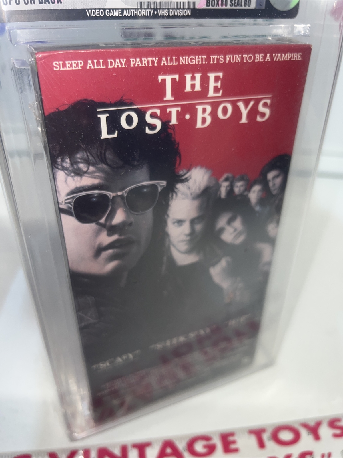 THE LOST BOYS (1991) *BRAND NEW*VHS MOVIE SEALED WARNER 80s HORROR VGA/AFA 80+