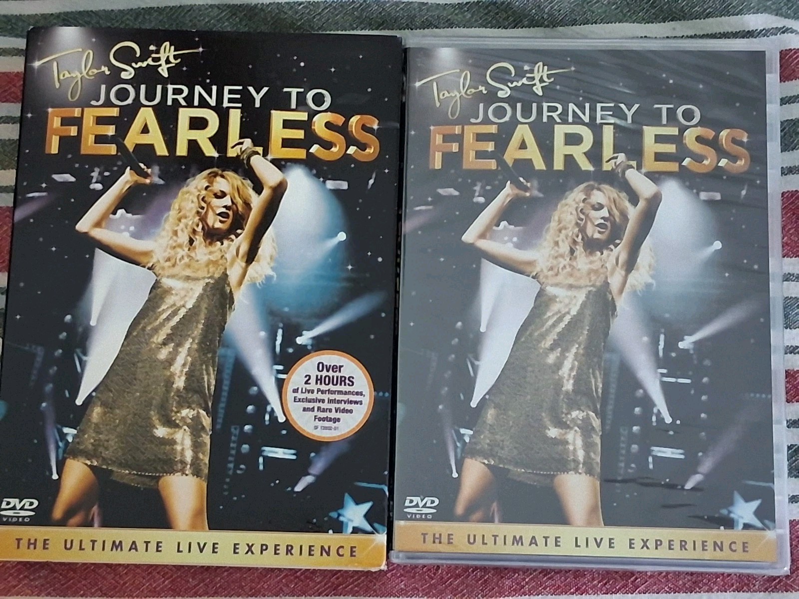 Taylor Swift “Journey to Fearless” DVD Live 2011, New Sealed, With Slipcover