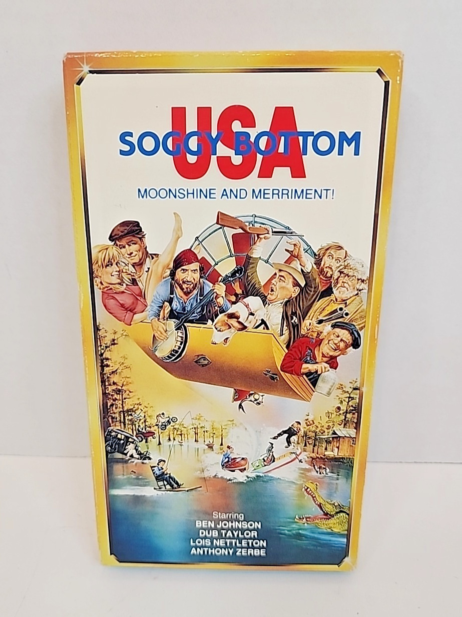 Soggy Bottom USA Moonshine and Merriment VHS 1991 Ben Johnson, Anthony Zerbe