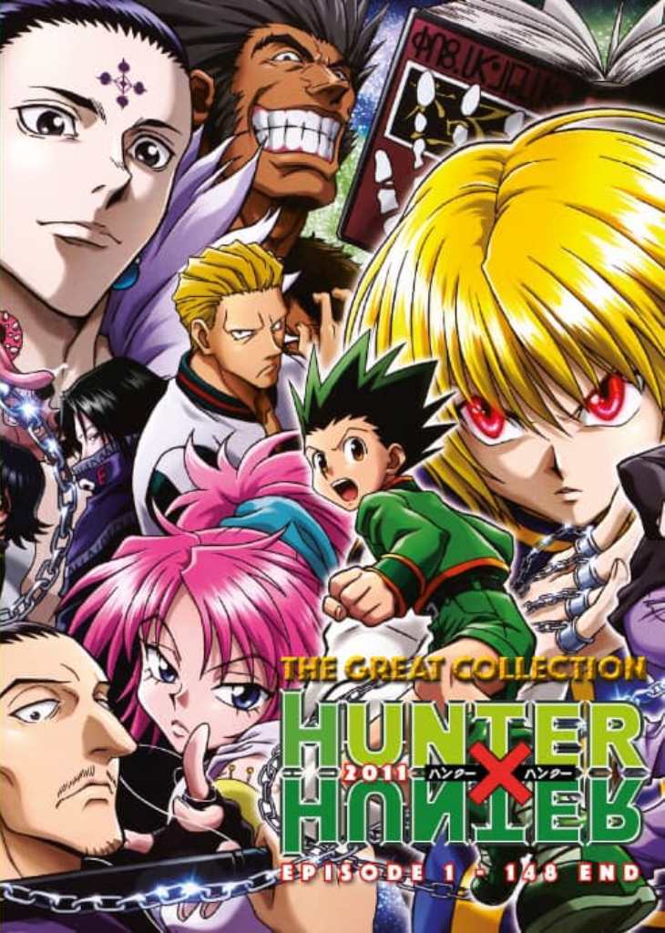 Hunter x Hunter 2011 The Great Collection Japanese Anime DVD English Dubbed Mint