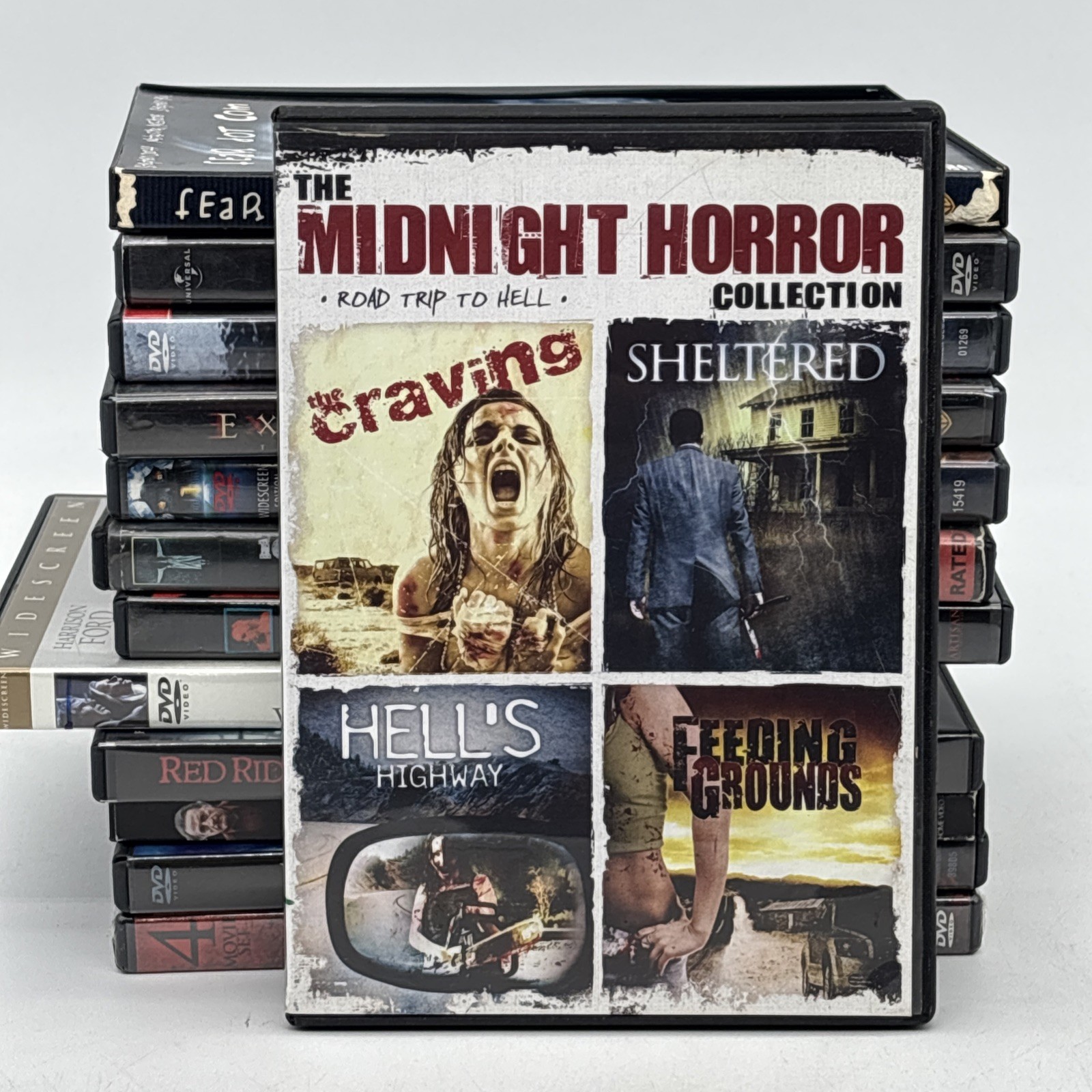 DVD Lot Of 13 Horror Movies Physical Media Instant Collection Exorcist Boogeyman