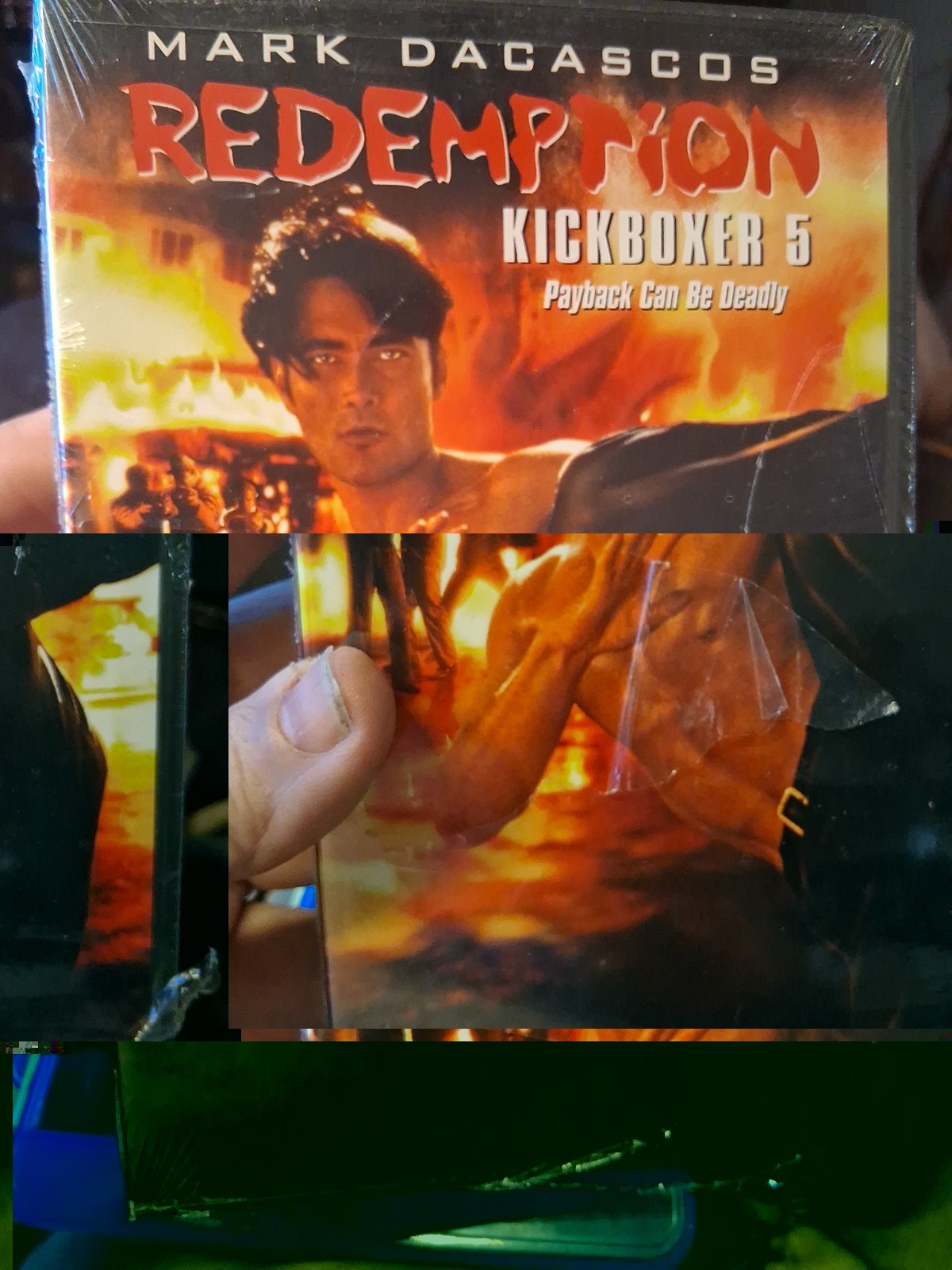 Kickboxer 5-Redemption (DVD, 1995) MARK DACASCOS OOP MEGA RARE