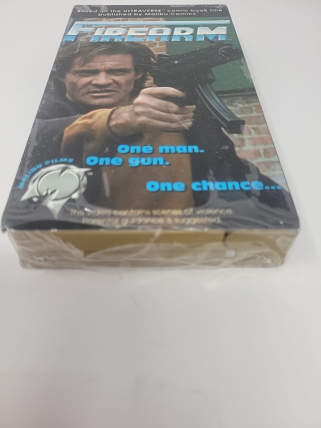 FIREARM – Ultraverse (NEW/Sealed VHS) Darren Doane, James Courtney, Rare VHS