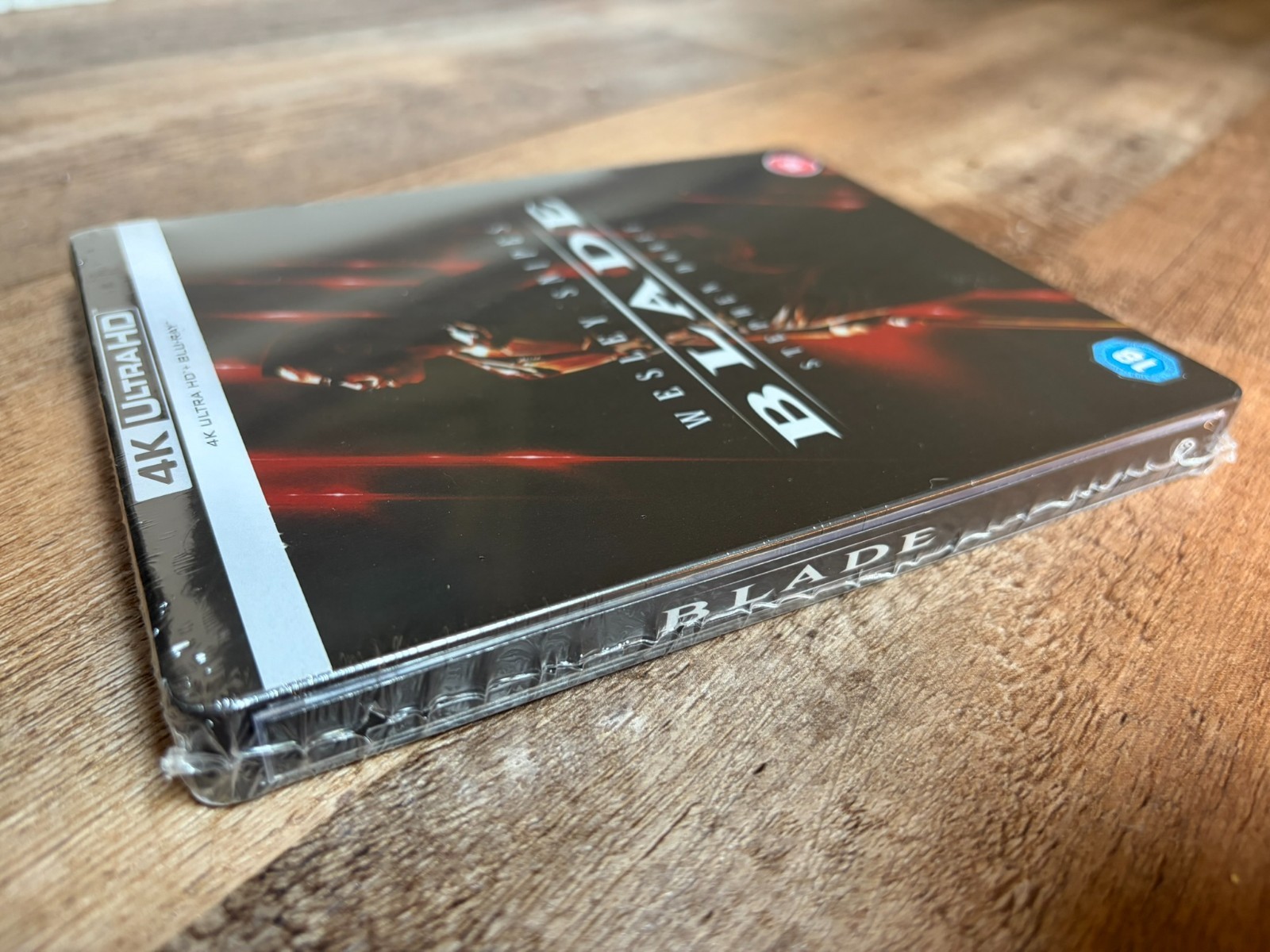 Blade w. Steelbook (4K UHD + Blu-ray, UK Import, Region Free) *NEW*
