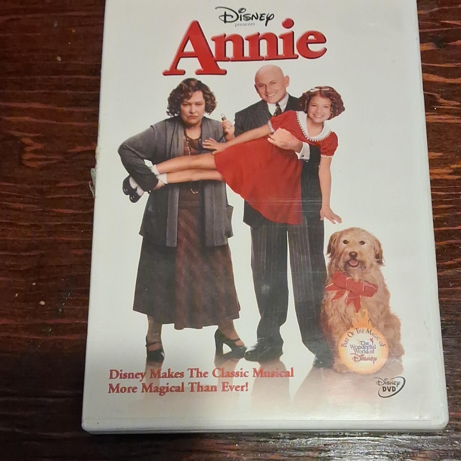 Disney Annie Musical DVD NR Widescreen 5.0 Surround Tall Case
