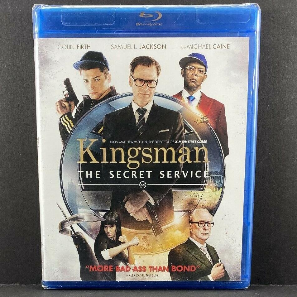 KINGSMAN: THE SECRET SERVICE (Blu/2015) Matthew Vaughn Colin Firth/Egerton NEW