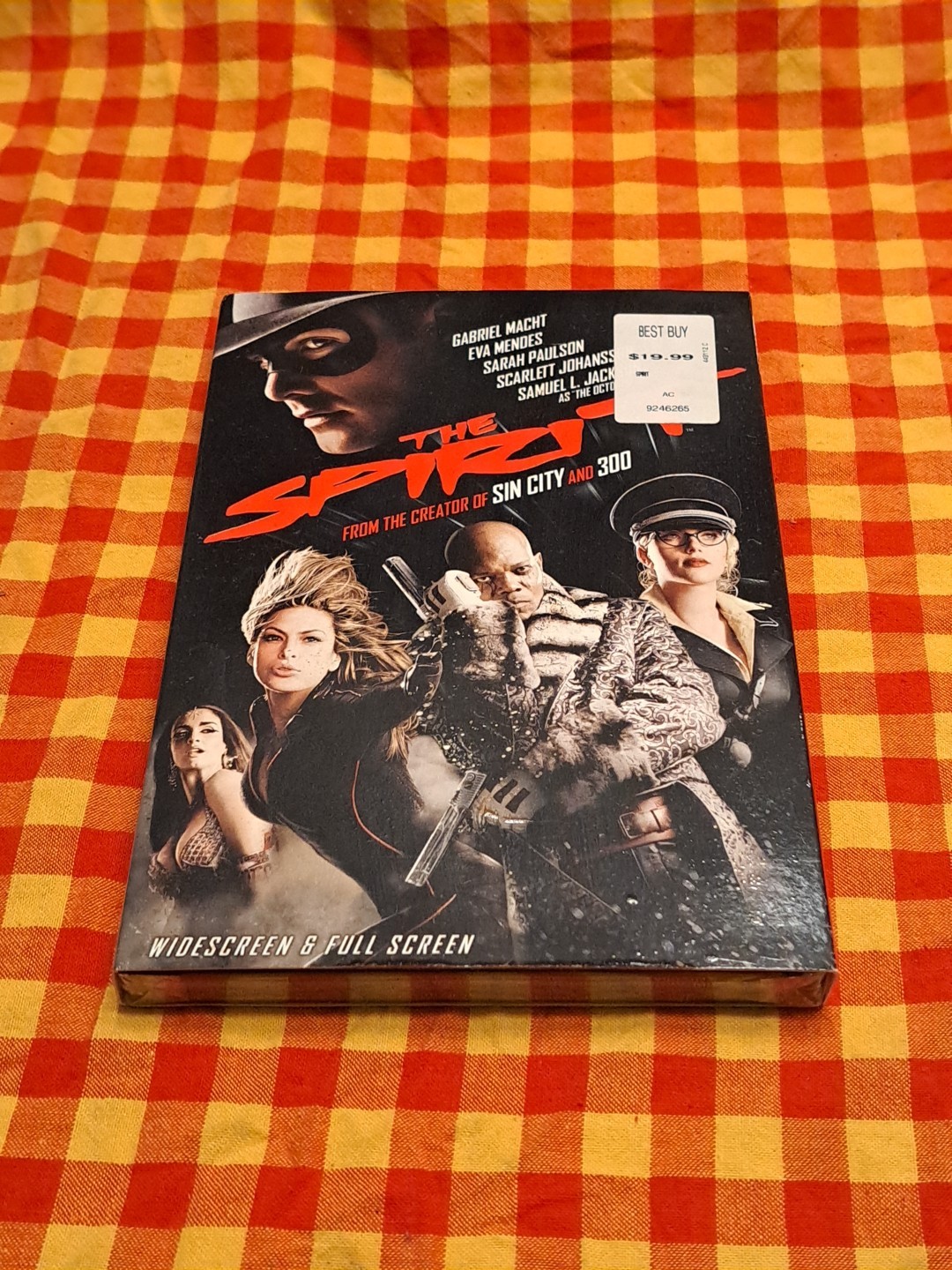 The Spirit (NEW DVD, 2008) Samuel L. Jackson, Scarlett Johansson, Eva Mendes