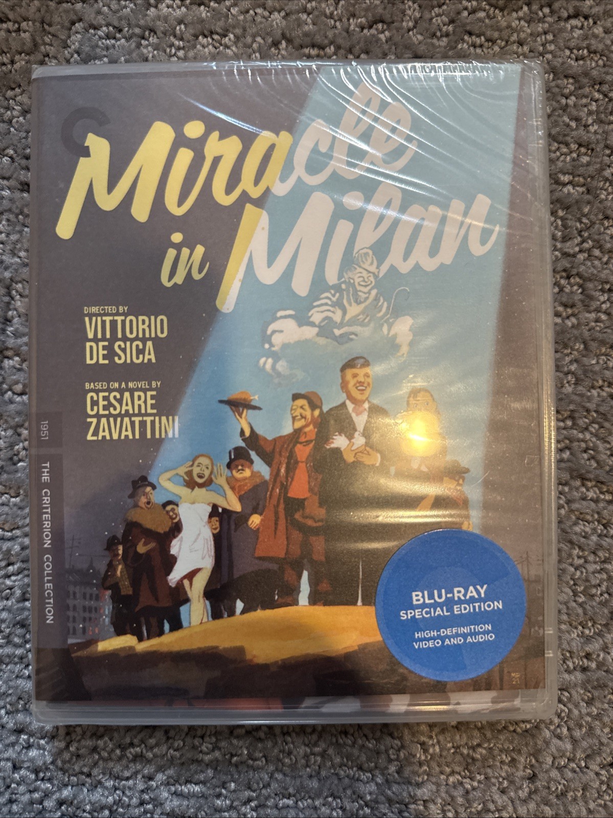 MIRACLE IN MILAN (1951) Criterion Collection [2022] BLU-RAY NEW SEALED #2253