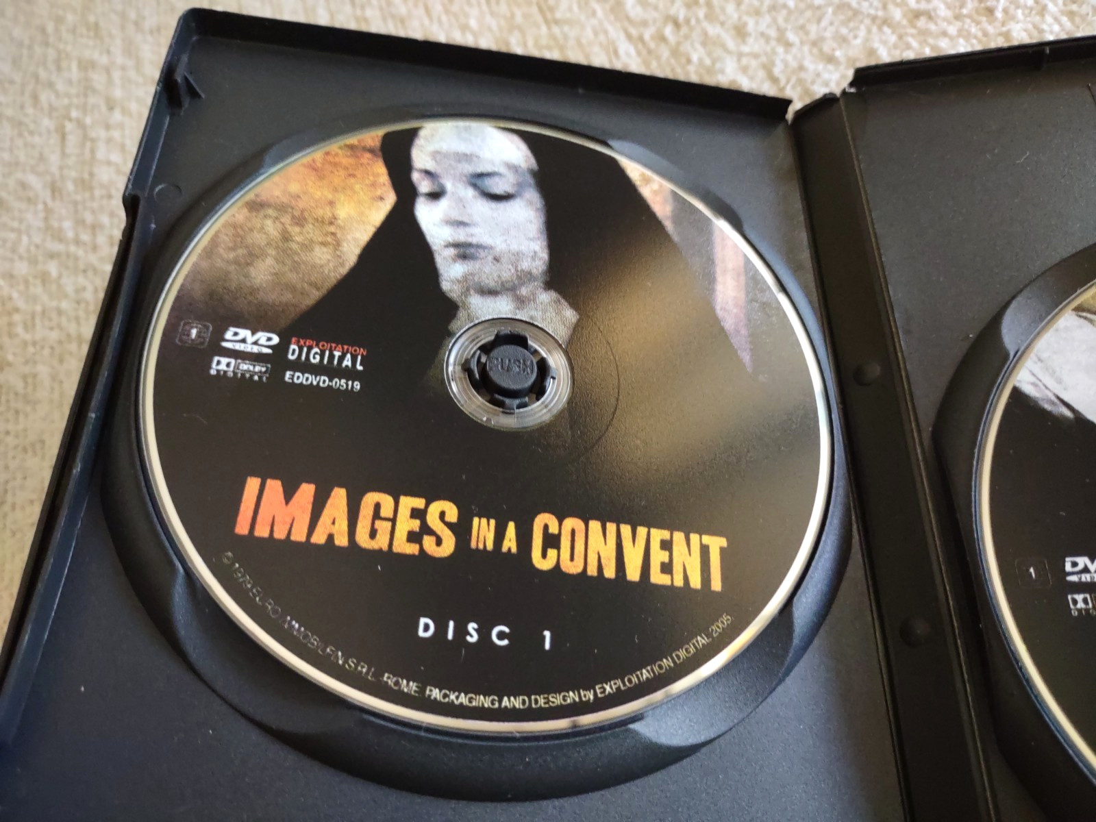 Images in a Convent DVD 2005 VG+ Discs Joe D’amato