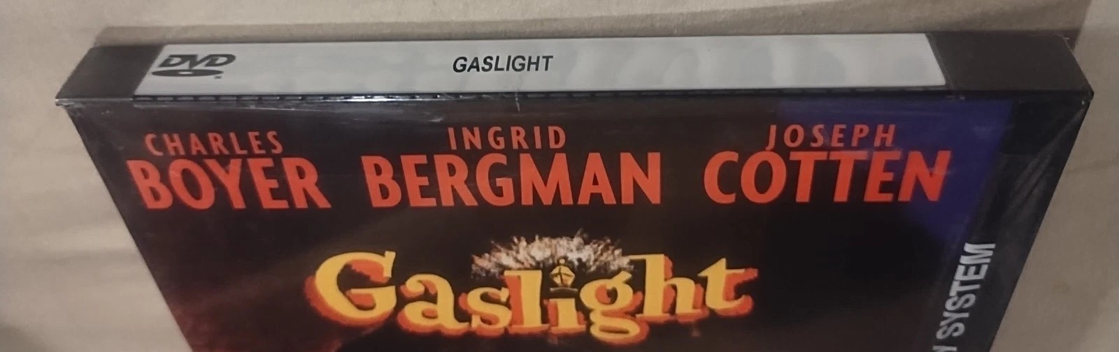 Gaslight DVD (Snapcase, 1944 Film, Charles Boyer, Ingrid Bergman) SEALED fr/shpg