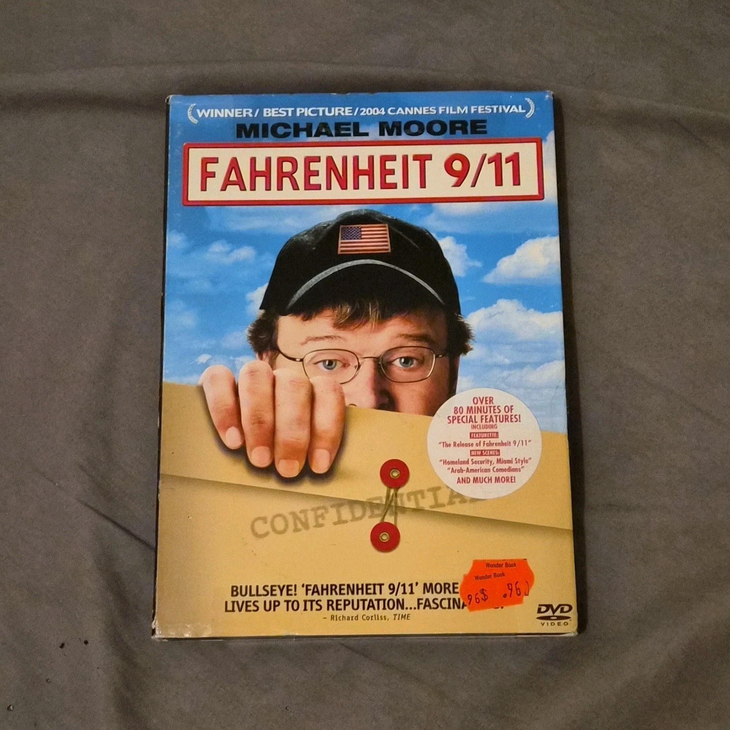 Fahrenheit 9/11 DVD Widescreen R Documentary 122 Min NTSC Tall/DVD Case