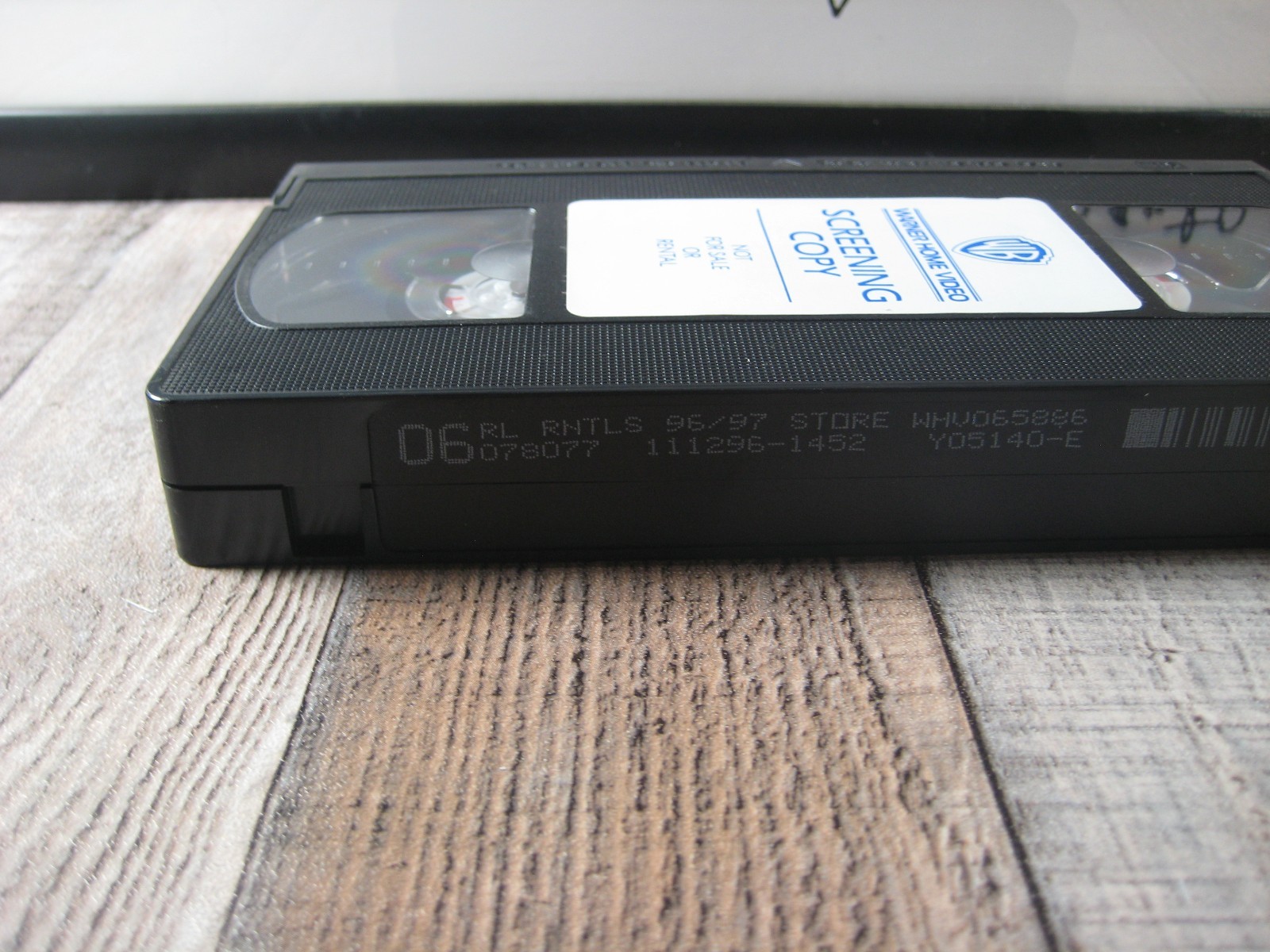 Reel Rental 96/97 VHS 4th Quarter In-Store Promo Reel Eraser, Kingpin, Tin Cup