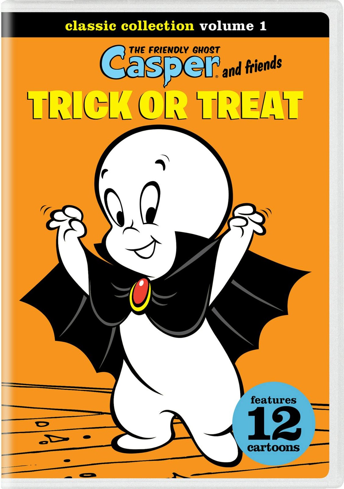 Casper the Friendly Ghost and Friends Trick Or Treat DVD NEW