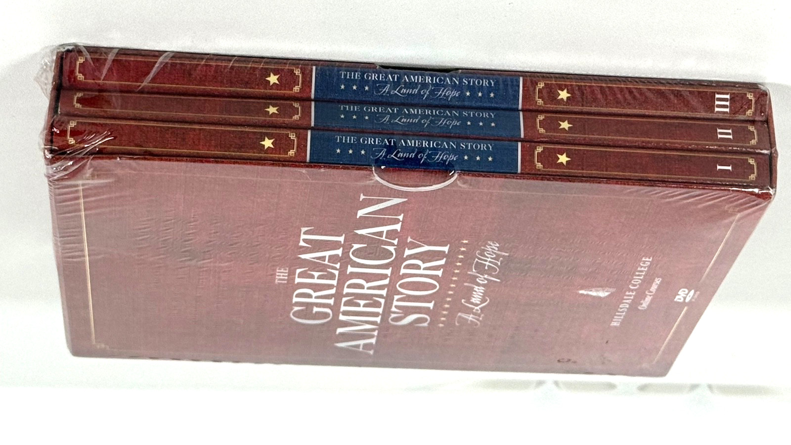 The Great American Story: A Land of Hope DVD Set Hillsdale College NEW Sealed