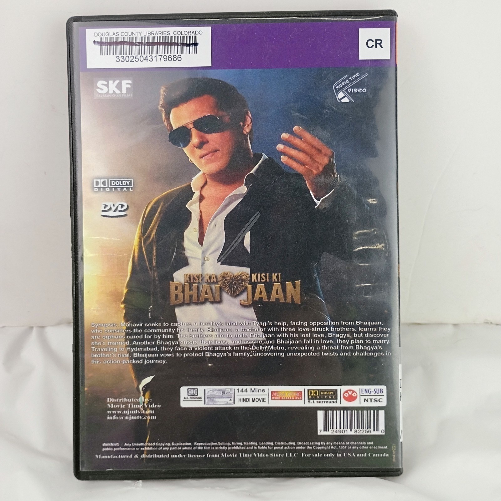 Kisi Ka Bhai Kisi Ki Jaan (DVD, 2023) Action Comedy Hindi Movie Salman Khan