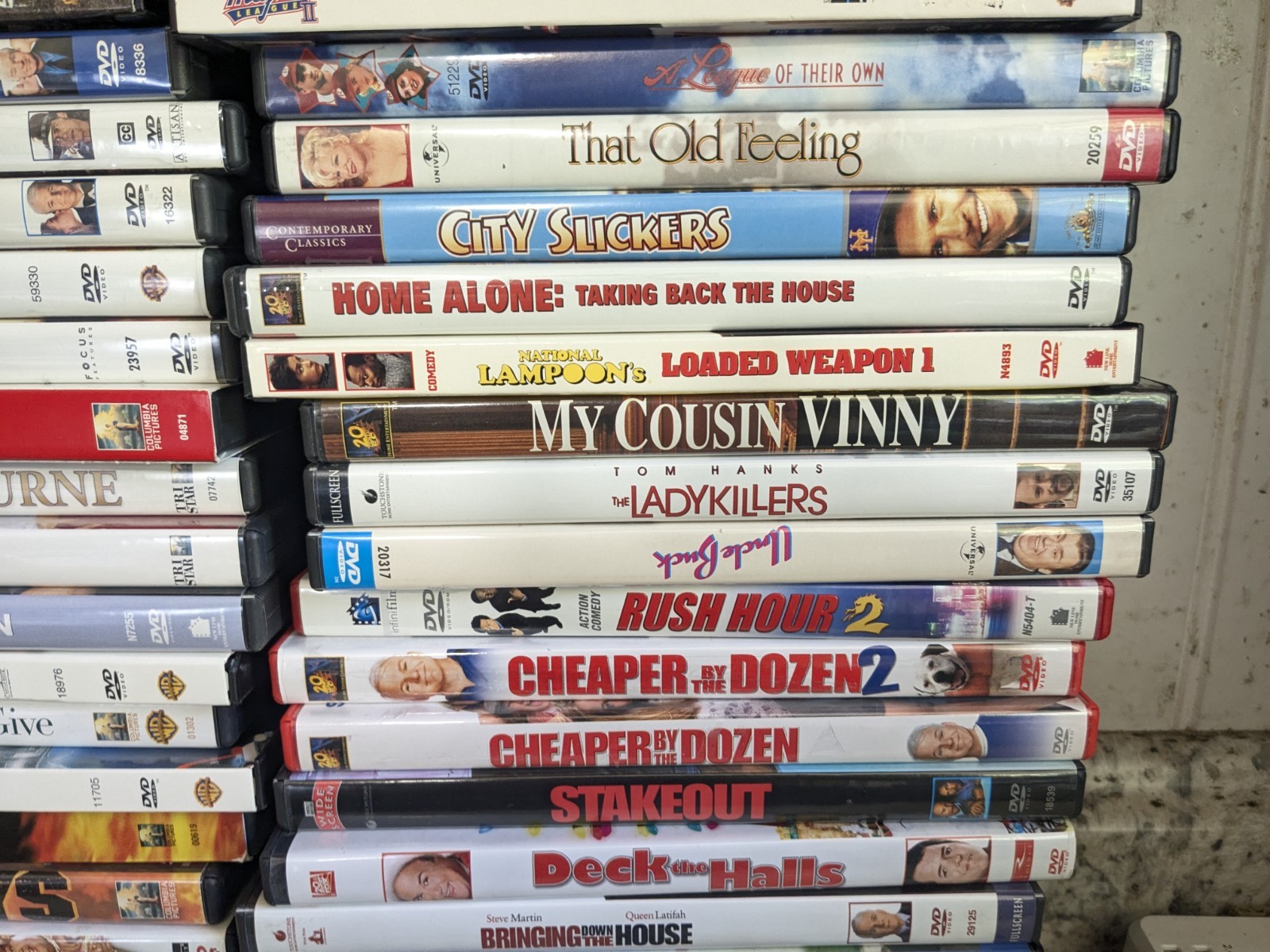 Lot of 46 Comedy DVD Movies: All Original Cases In Very Good/Excellent Condition