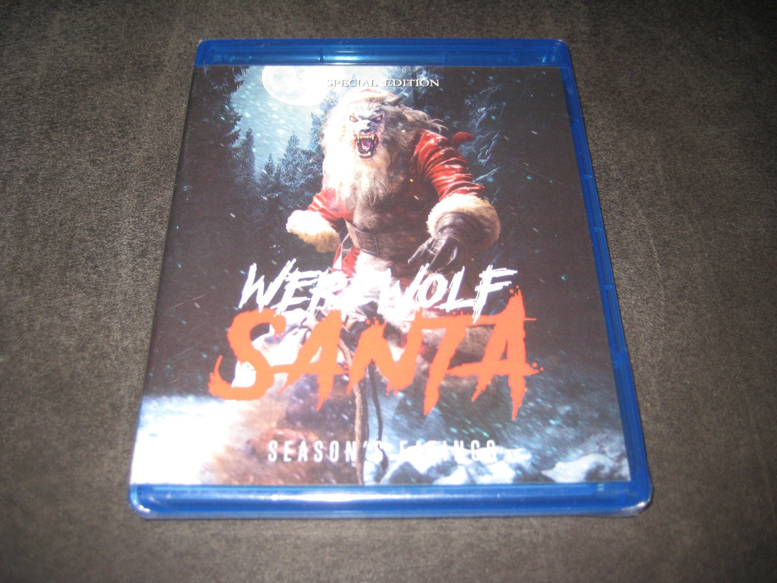 WEREWOLF SANTA (BLU-RAY 2025) BRAND NEW – NOT RATED – WIDESCREEN – HORROR