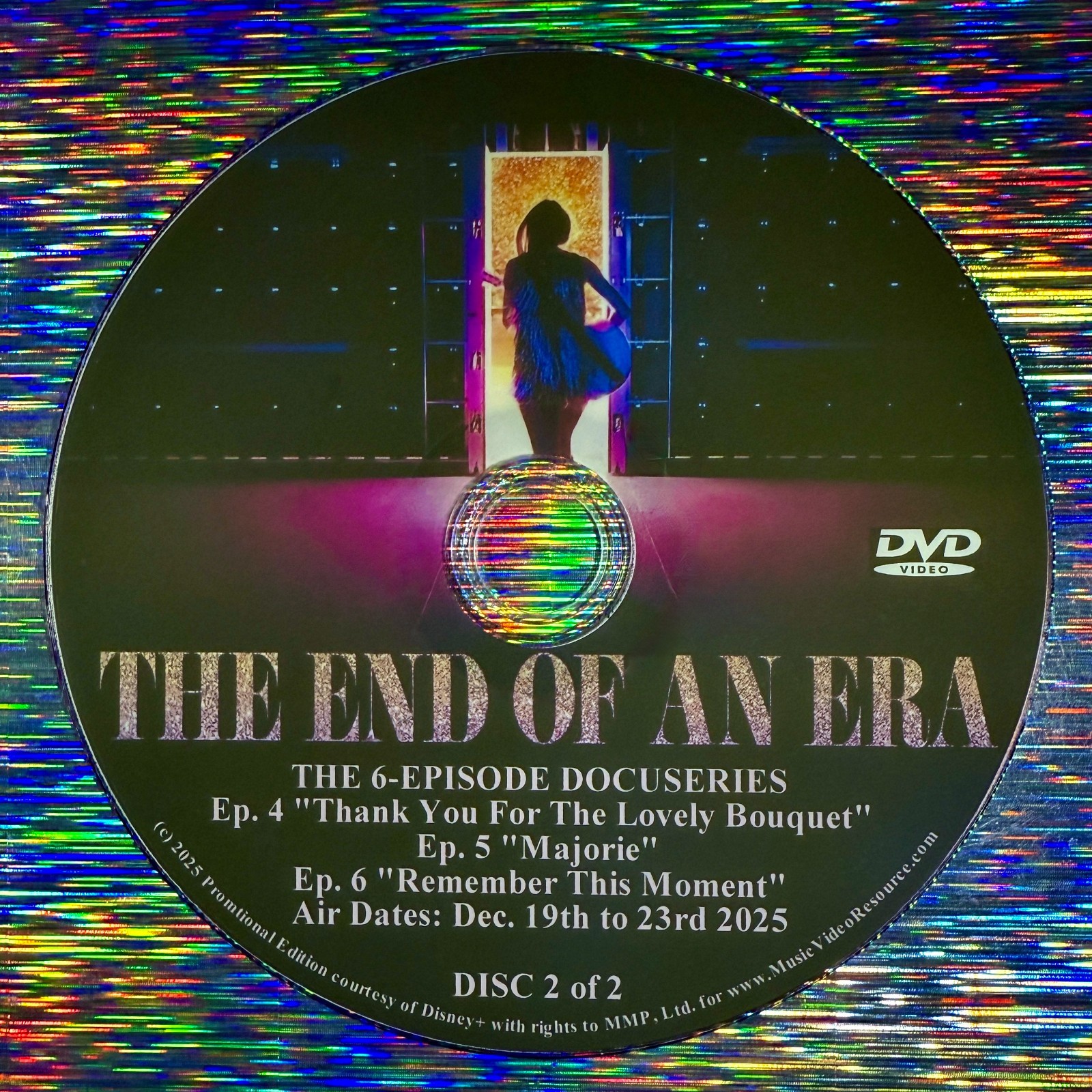TAYLOR SWIFT THE END OF AN ERA DELUXE EDITION DOCUSERIES 2 Item Set SEALED