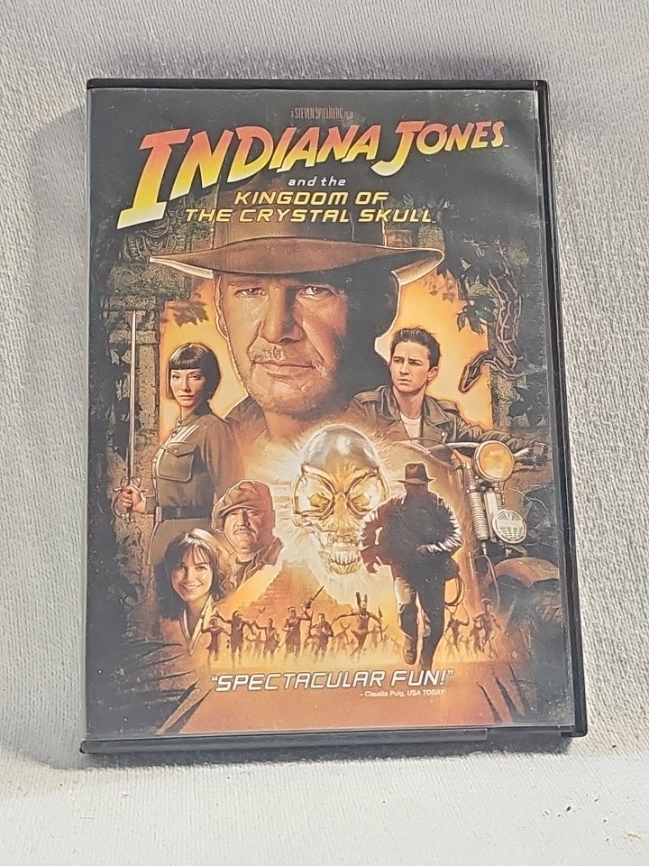 Indiana Jones and the Kingdom of the Crystal Skull (DVD, 2008)
