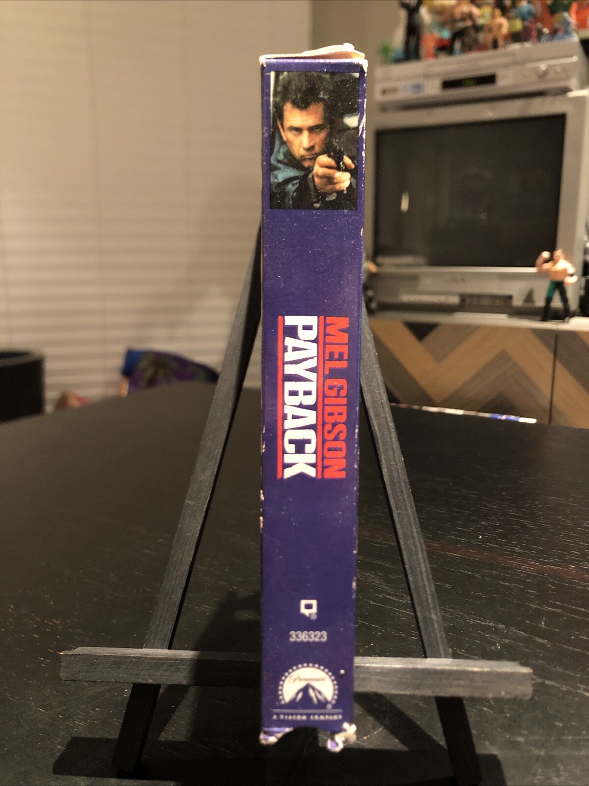 Payback (VHS 1999) ULTRA RARE BLUE TAPE Mel Gibson Brian Helgeland RARE HTF NM