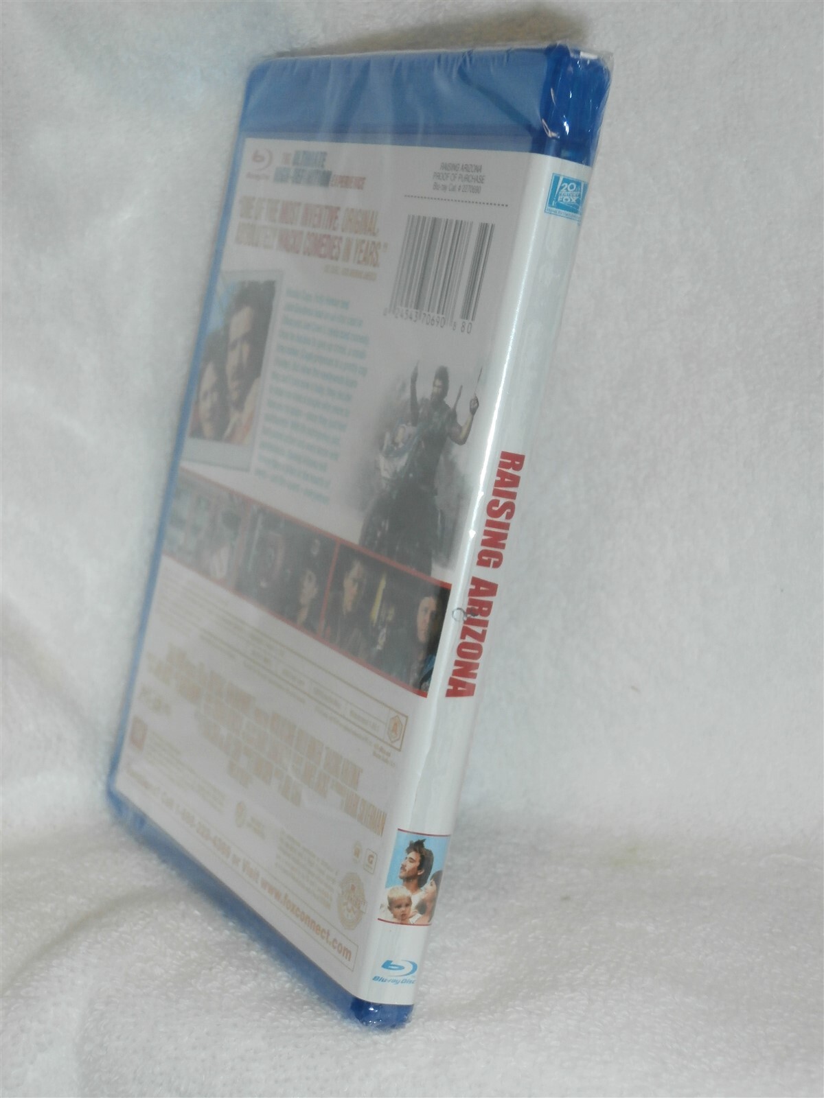 Raising Arizona (Blu-ray, 2011) Coen Brothers Nicolas Cage comedy w/ SLIPCOVER