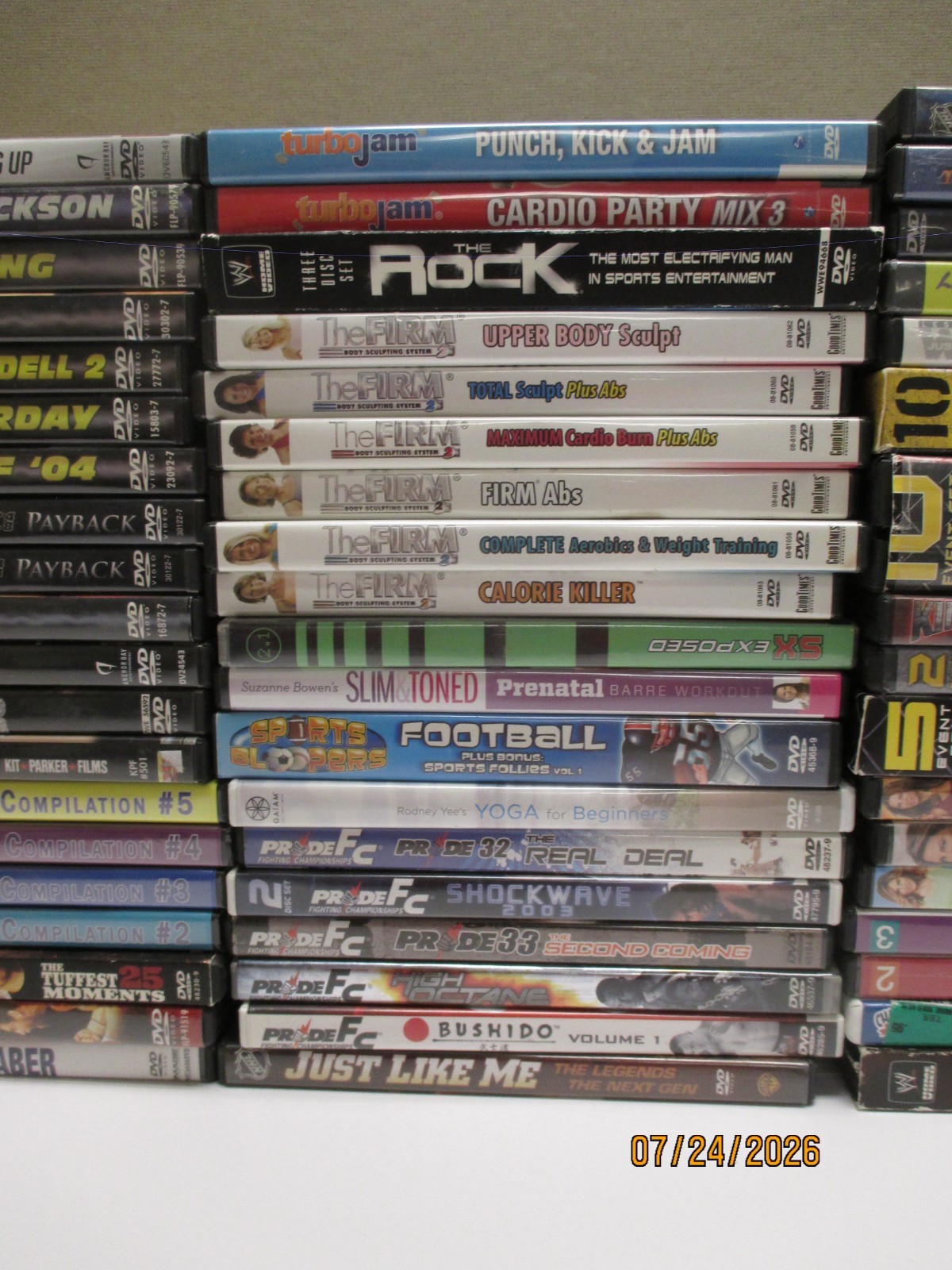 Sports & Fitness Assorted DVDs – Buy More, Save More