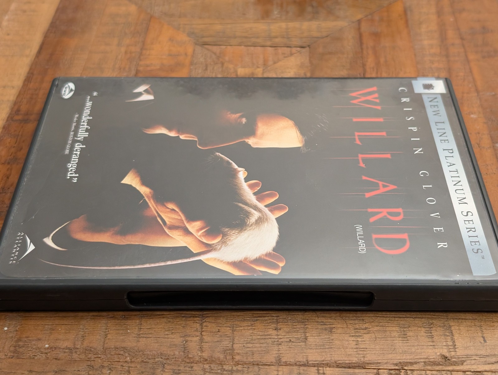 Willard DVD 2003 Crispin Glover New Line Platinum Series Horror Movie