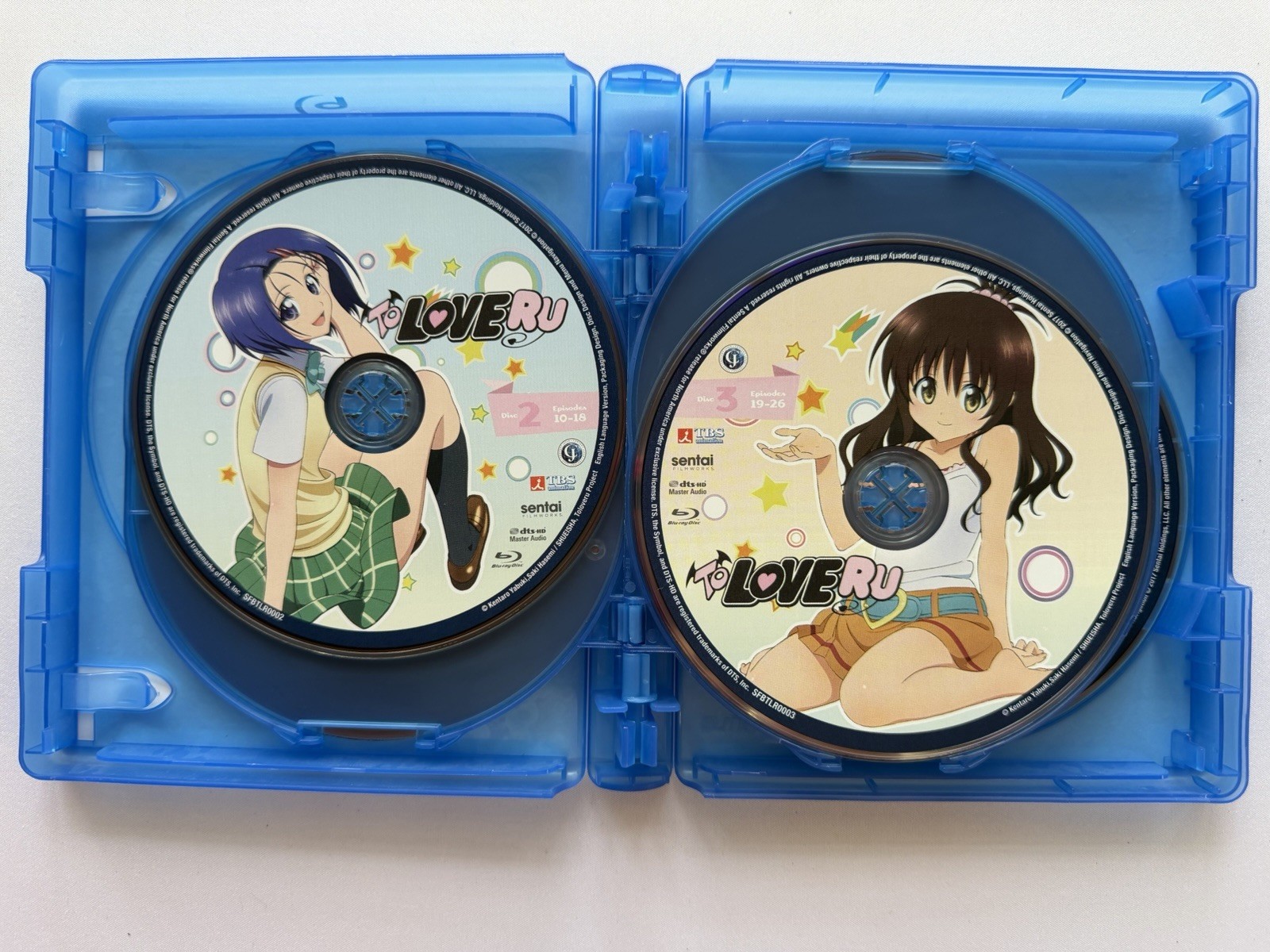 To LOVE-Ru Complete Series Box Set Blu-ray 9-Disc Sentai Filmworks Eng/Jpn