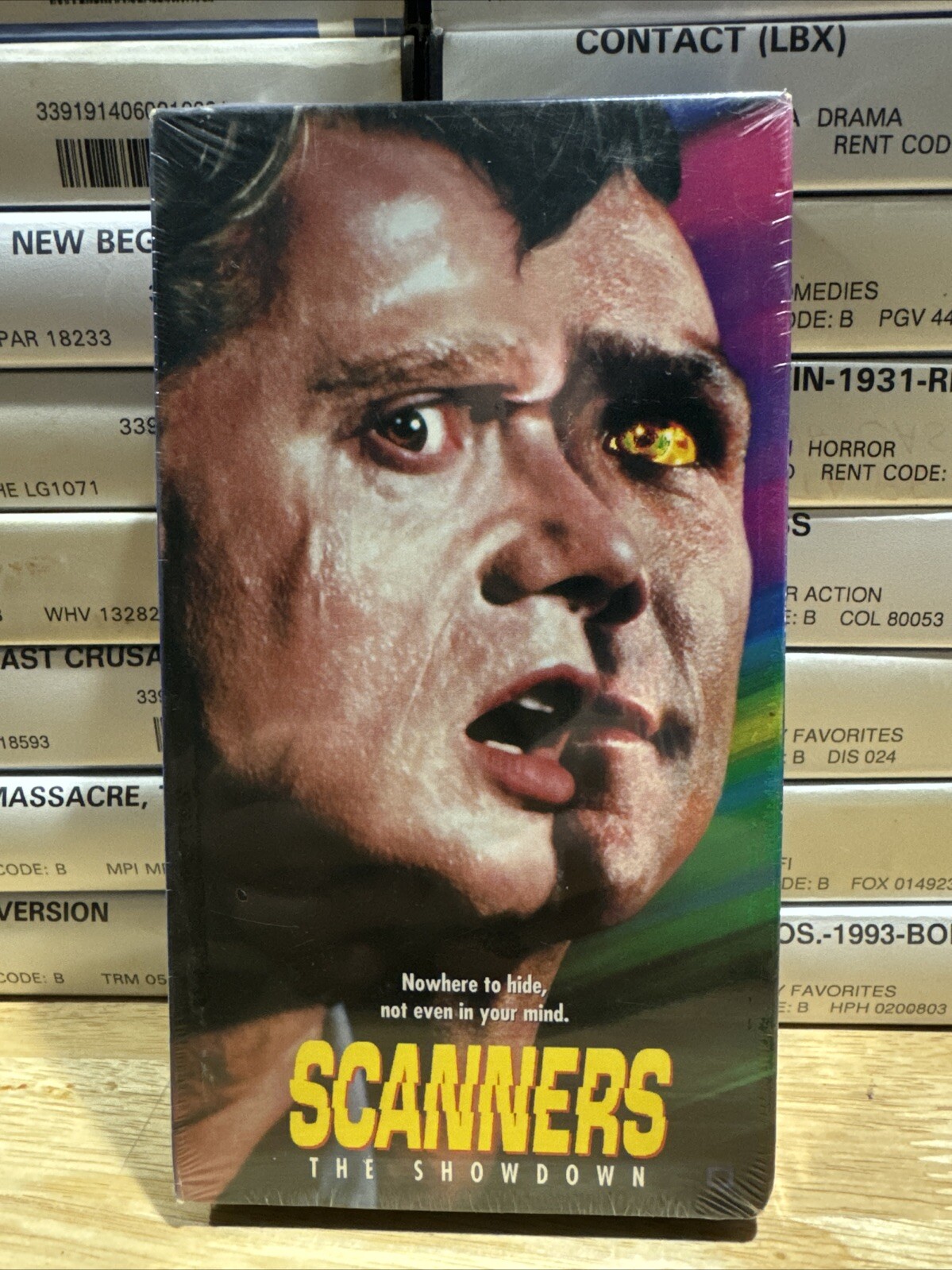 Scanners: The Showdown VHS 1995 Horror Sci-Fi Sealed New – See Pics