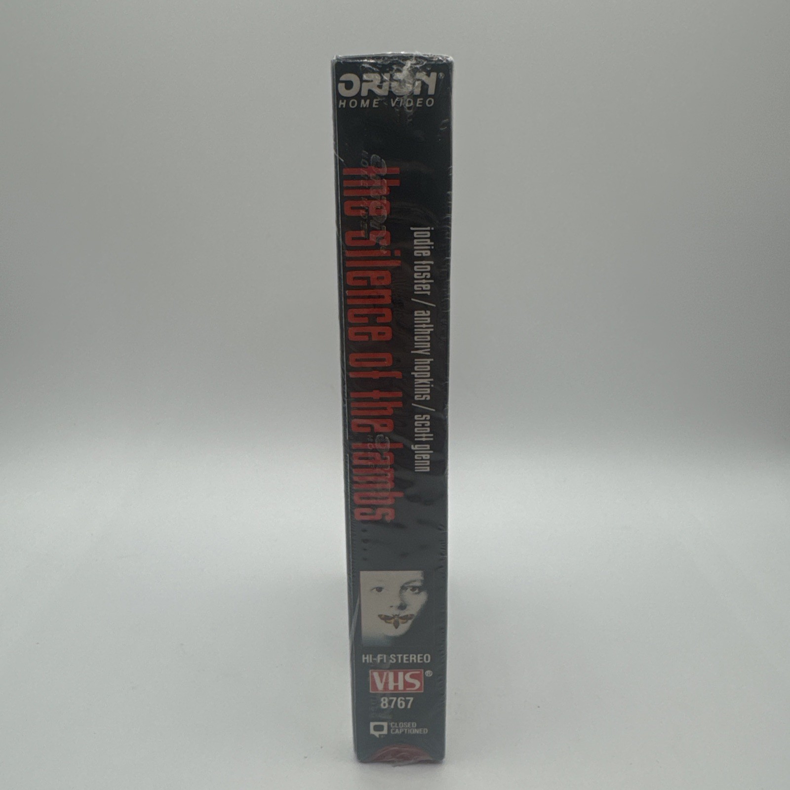 NEW The Silence of The Lambs VHS 1990 Orion Watermark Red/Black Tape SEALED