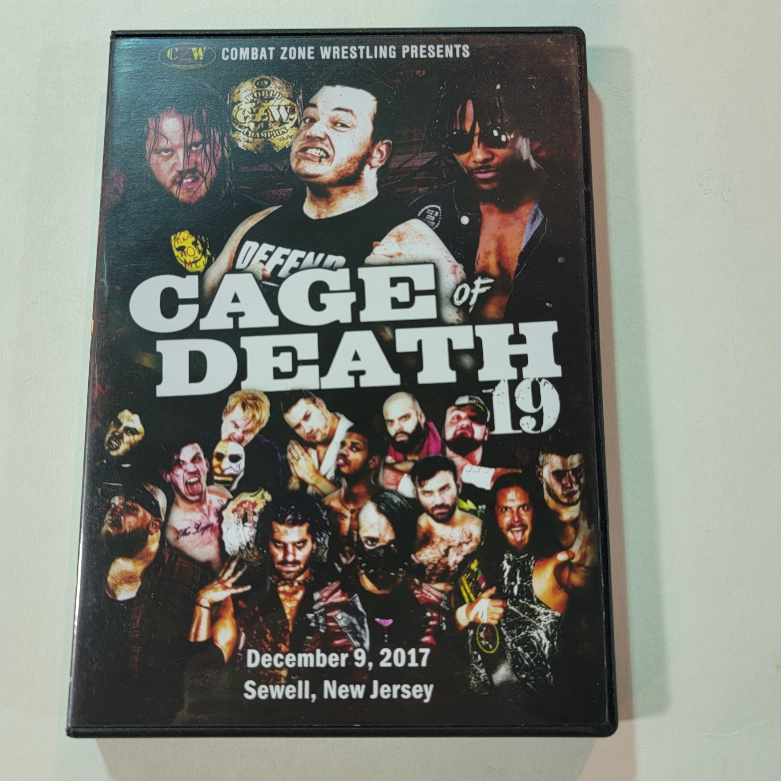 Cage of Death 19 (DVD) CZW Combat Zone Wrestling