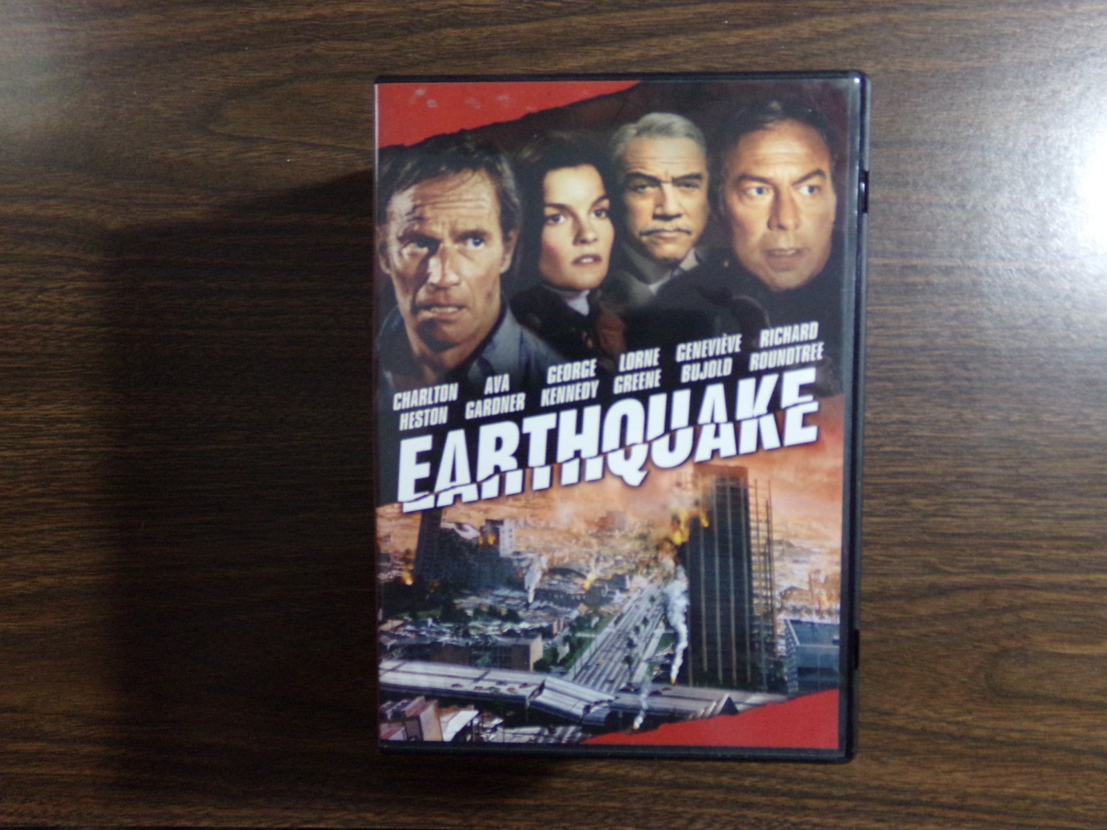 Earthquake (DVD, 1974) CHARLTON HESTON/ AVA GARDNER